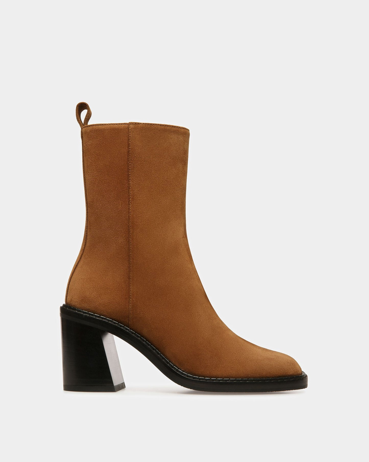 Austine Leather Boots In Brown