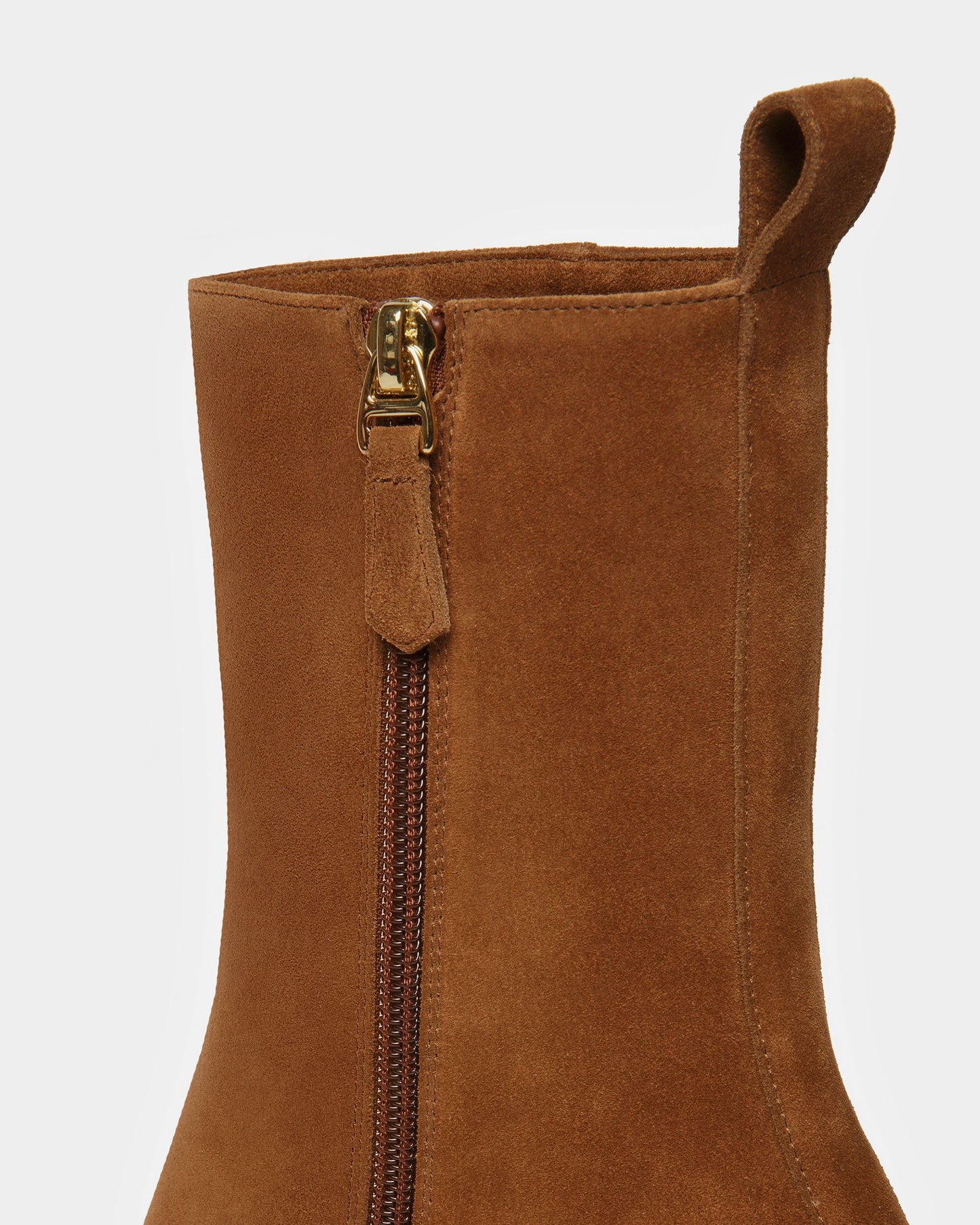Austine Leather Boots In Brown