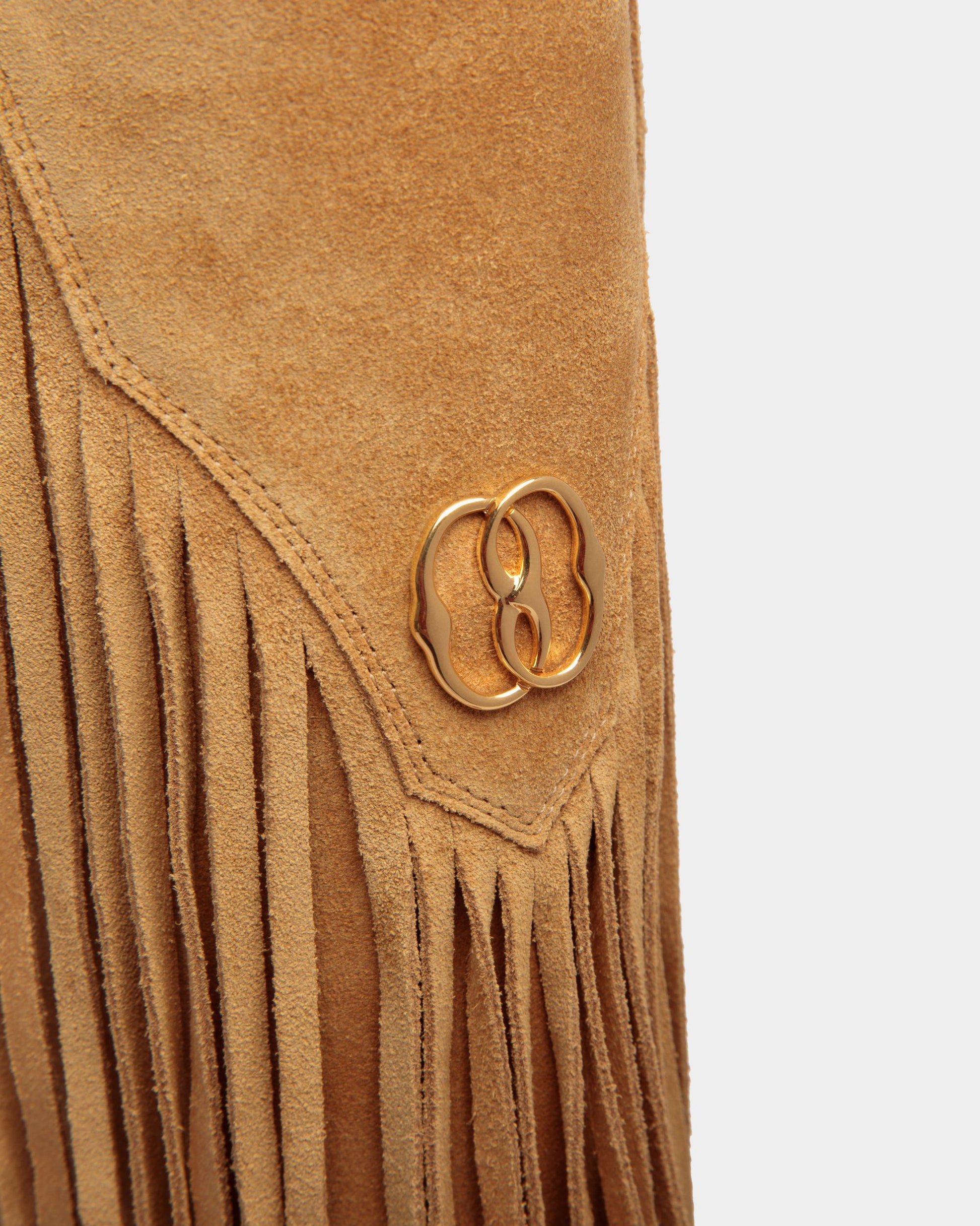 Lilac | Women's Boots | Desert Leather | Bally | Still Life Detail