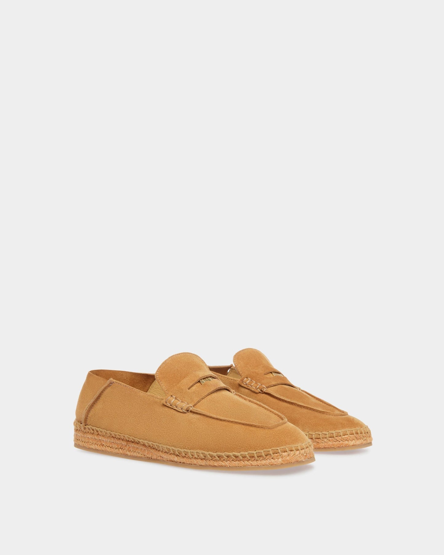 Kolby | Women's Espadrilles | Desert Leather | Bally | Still Life 3/4 Front