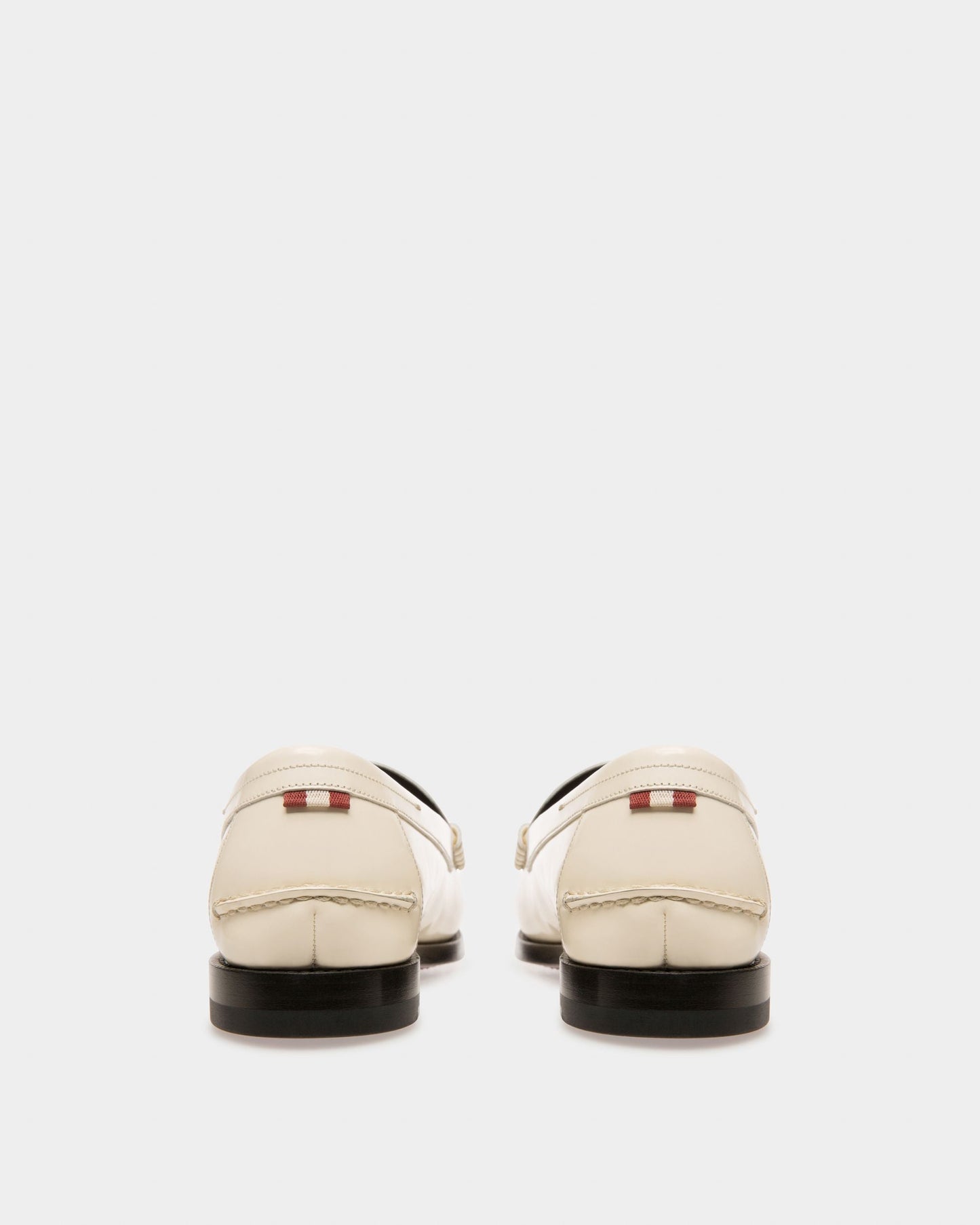 Coelo Leather Moccasins In Bone