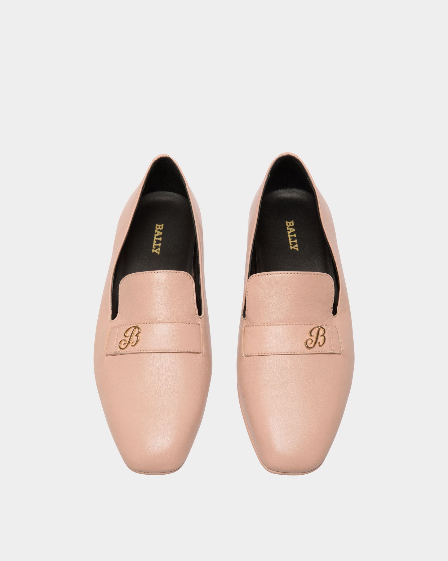 Slipper in Beige Leather