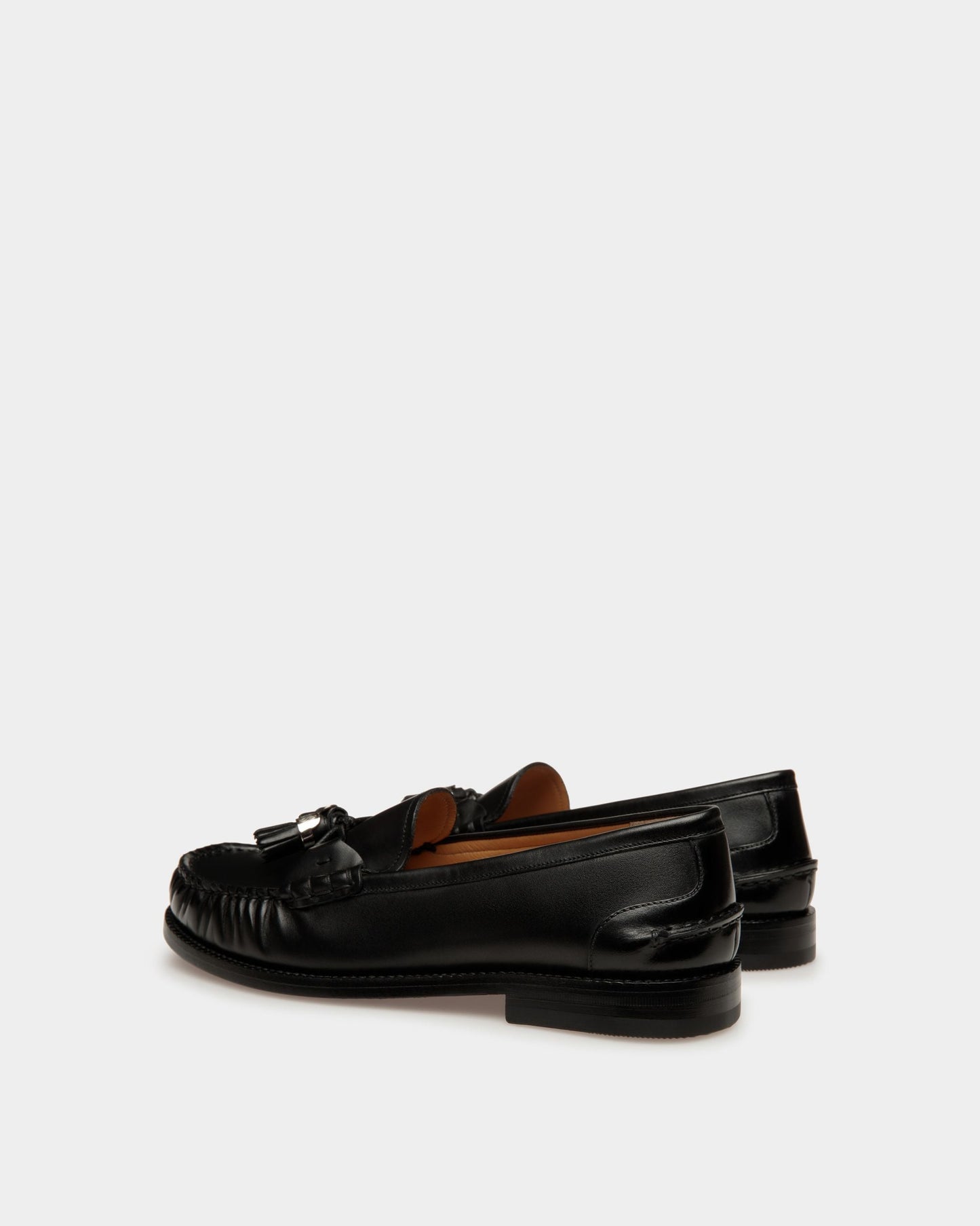 Rome Moccasins In Black Leather