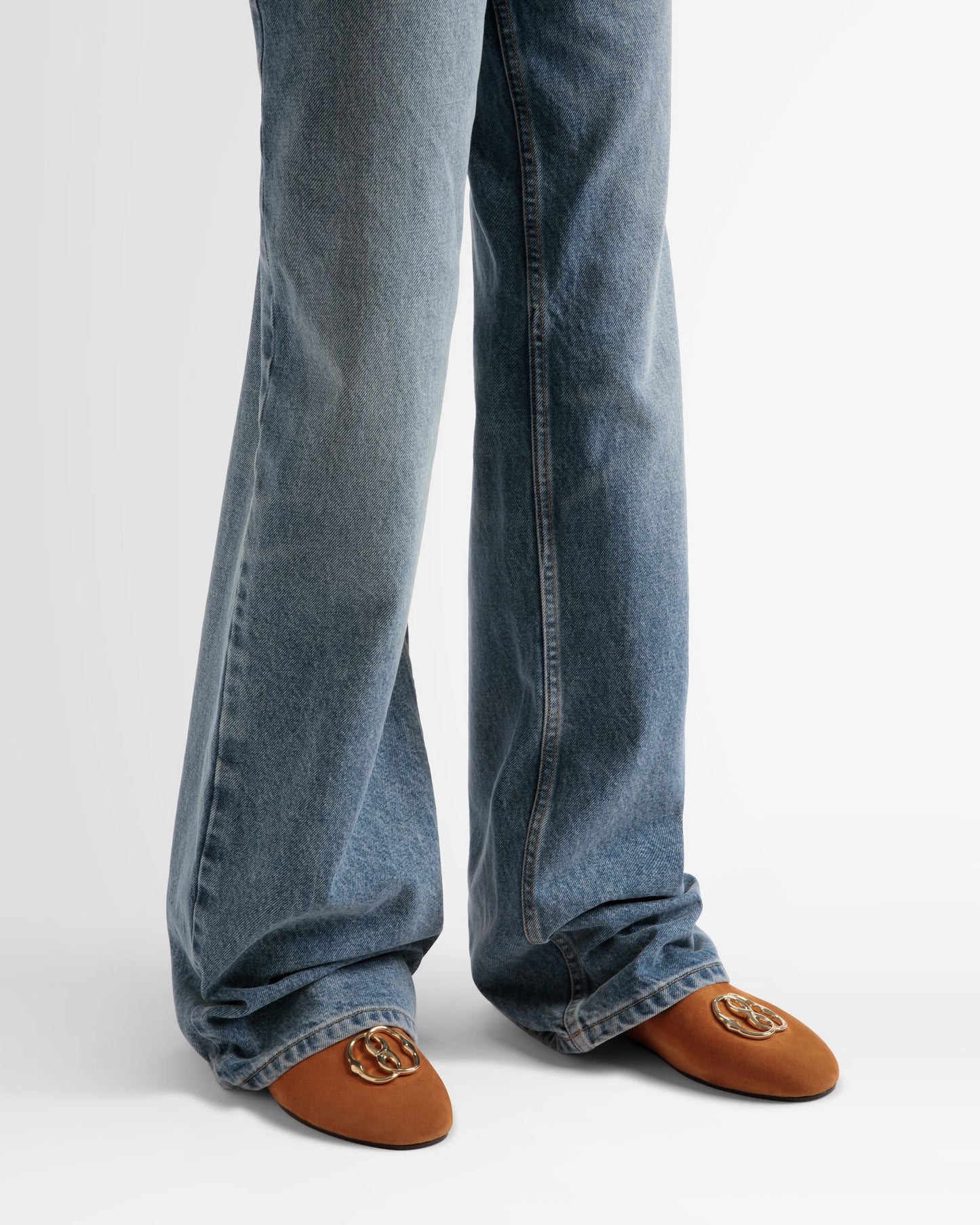 Emblem Loafer In Suede