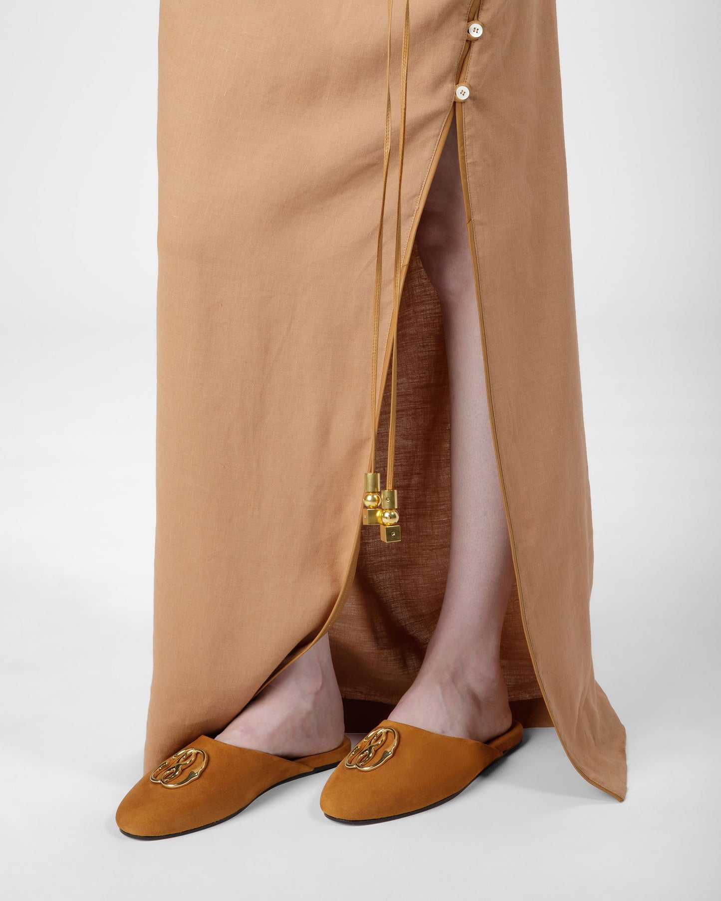 Emblem Loafer In Suede