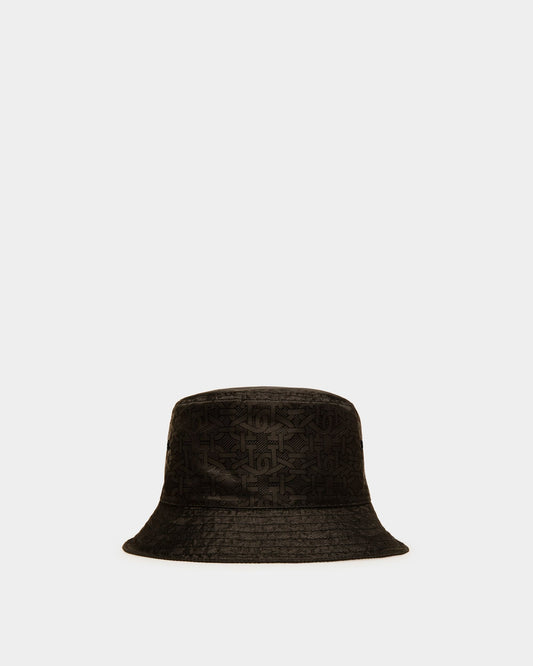 Nylon Bucket Hat In Black