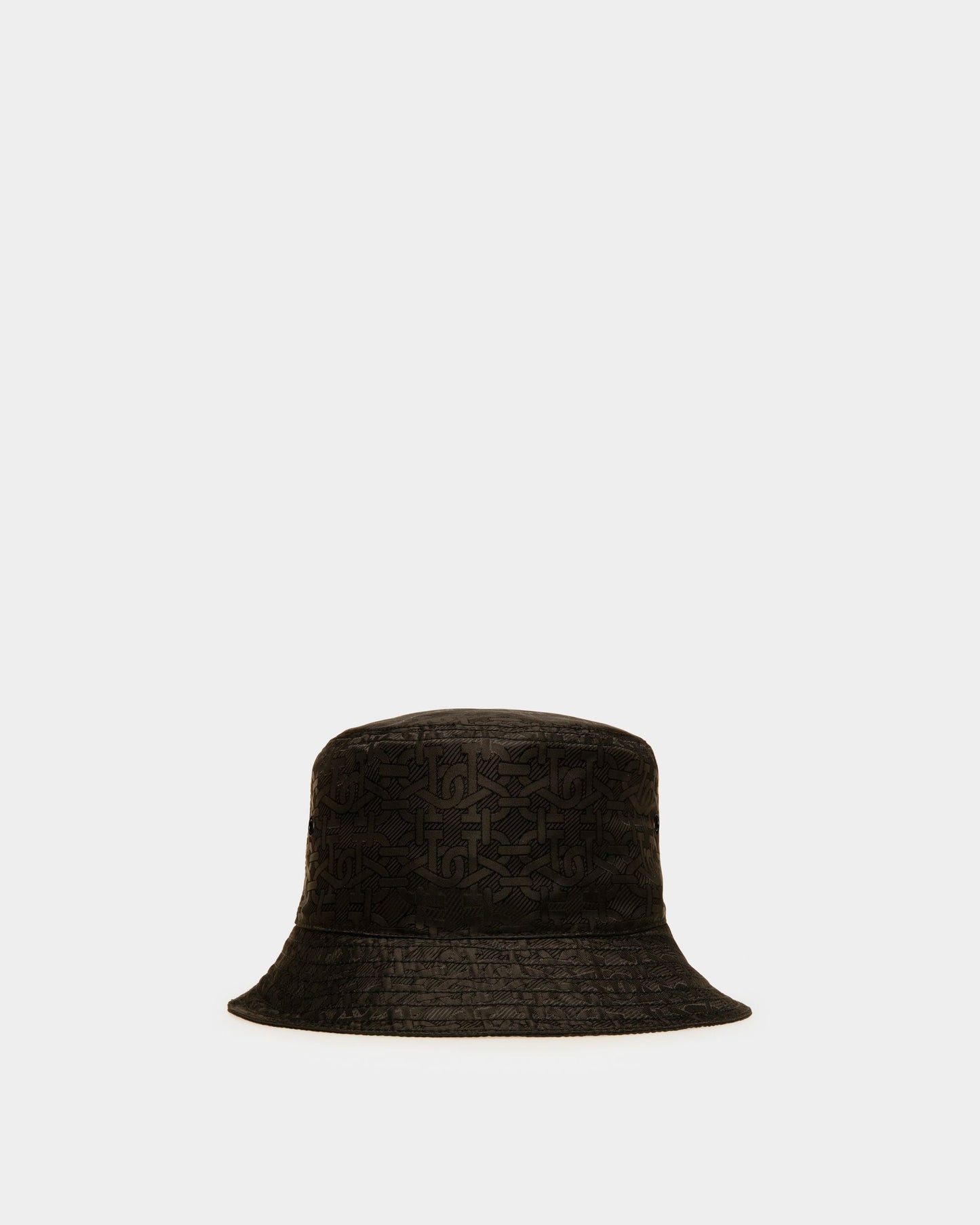 Nylon Bucket Hat In Black