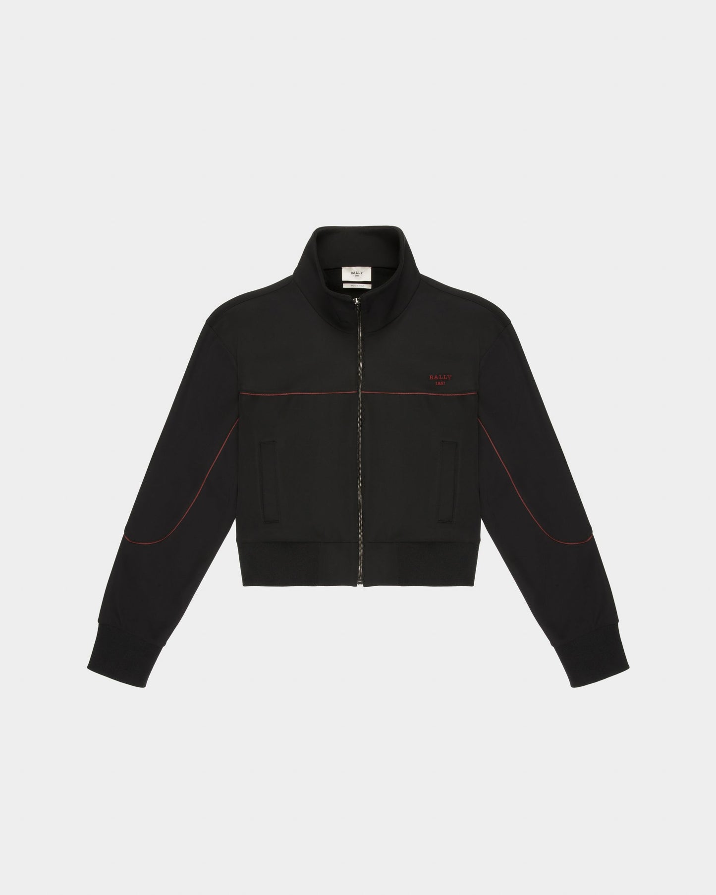 Polyester Mix Sweatshirt In Black