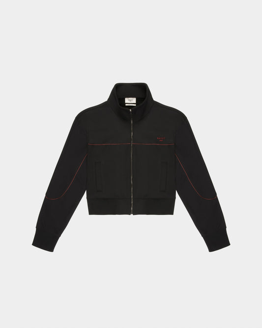 Polyester Mix Sweatshirt In Black