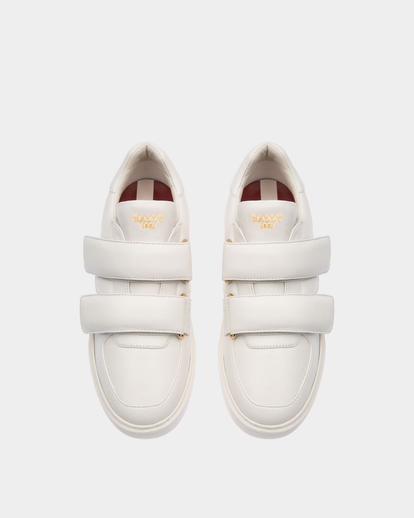 Maylor Leather Sneakers In White