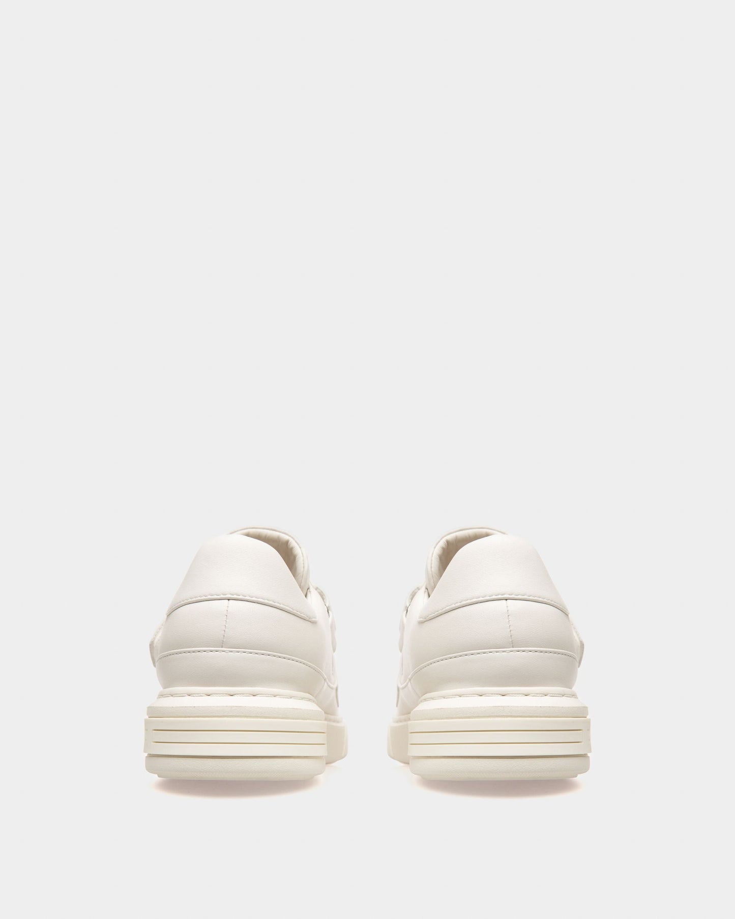 Maylor Leather Sneakers In White