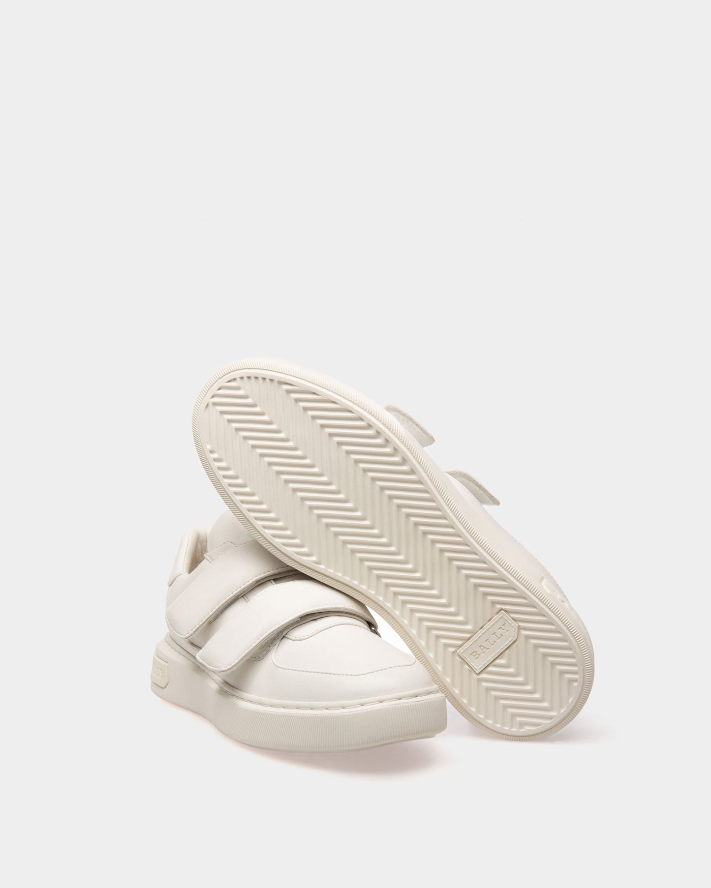 Maylor Leather Sneakers In White