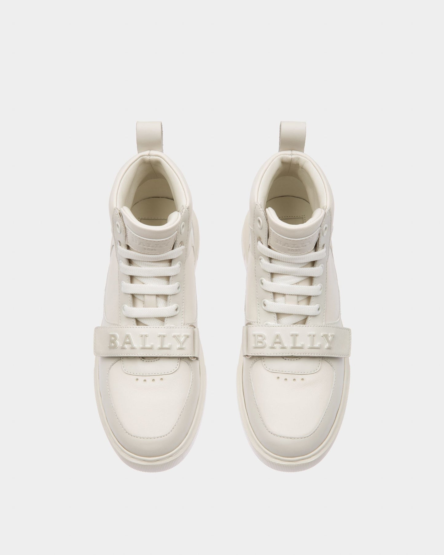 Merryk Leather Sneakers In White