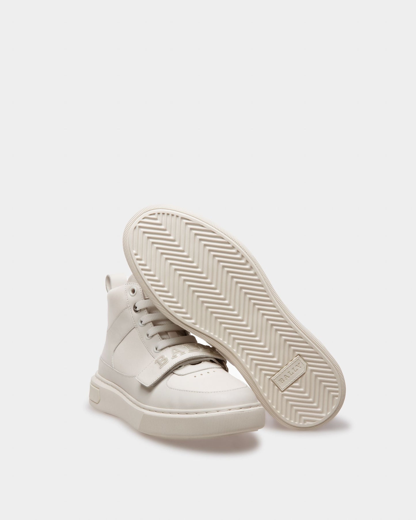 Merryk Leather Sneakers In White