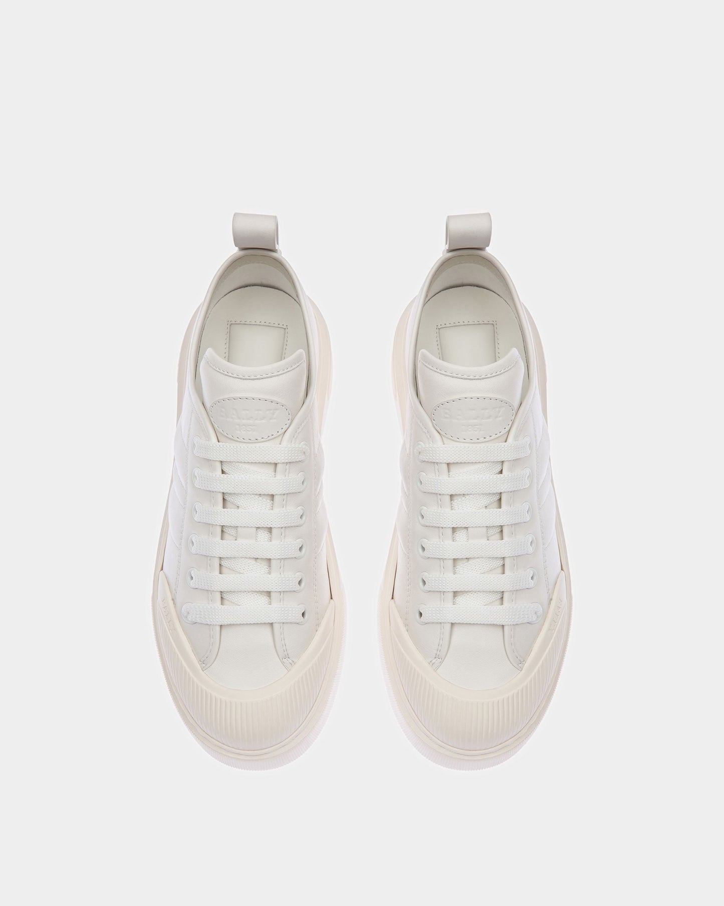 Medyn Leather Sneakers In White