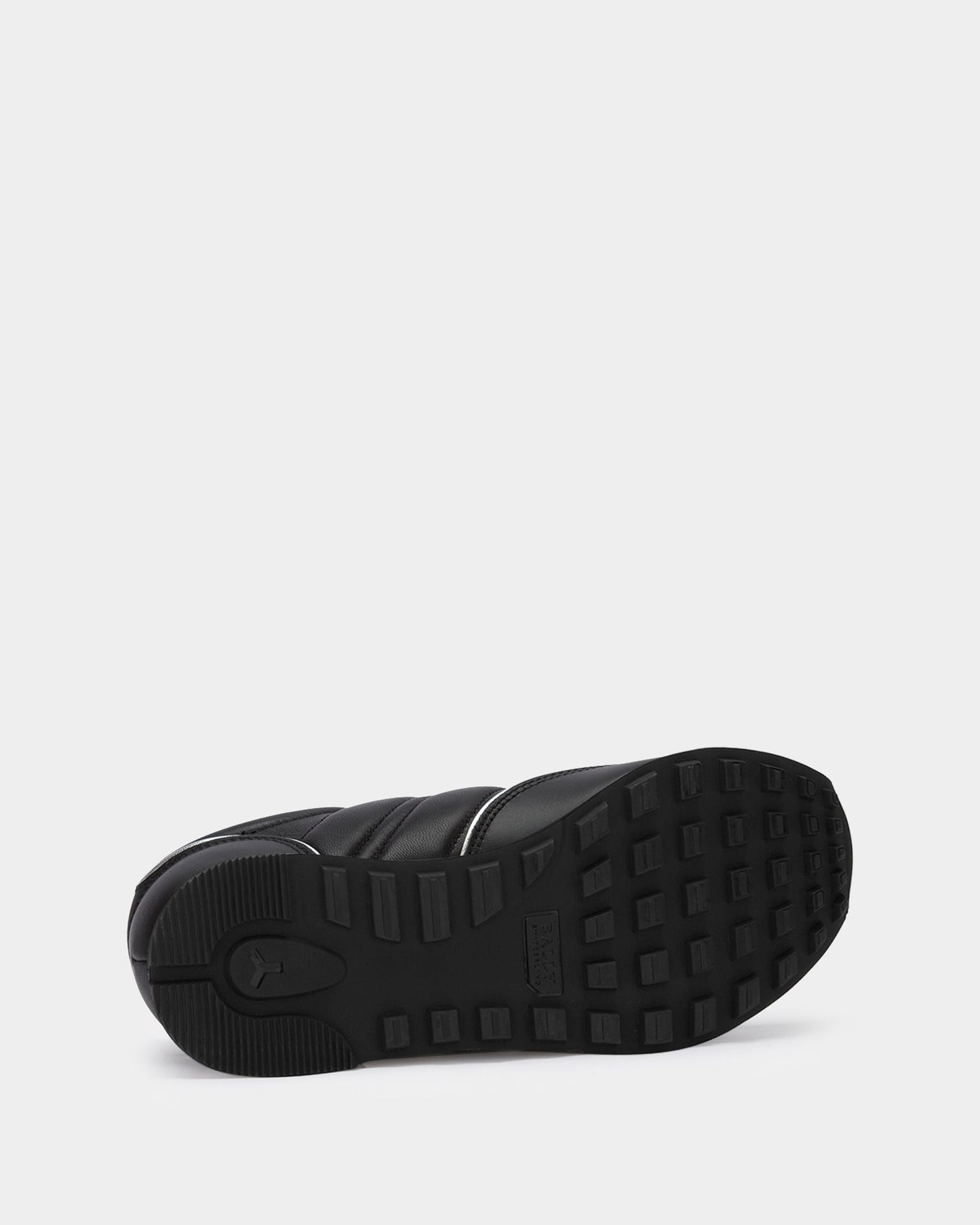 Sneaker in Black Leather