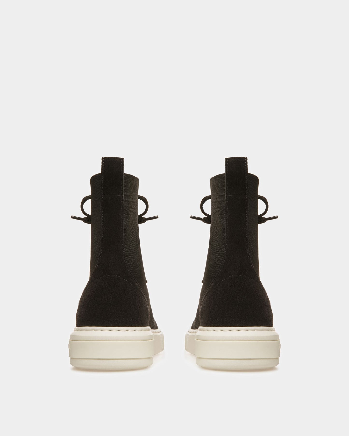 Mitys Leather Sneakers In Black