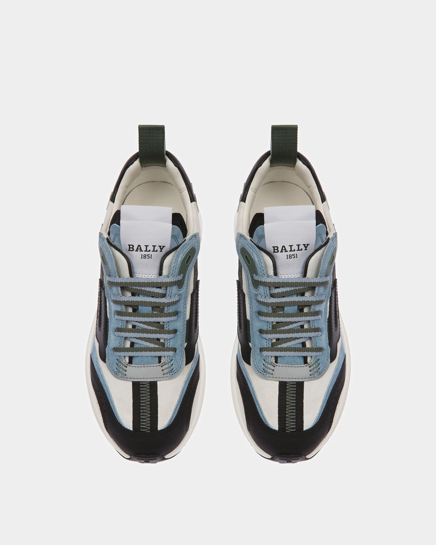 Darky Leather Sneakers In Black