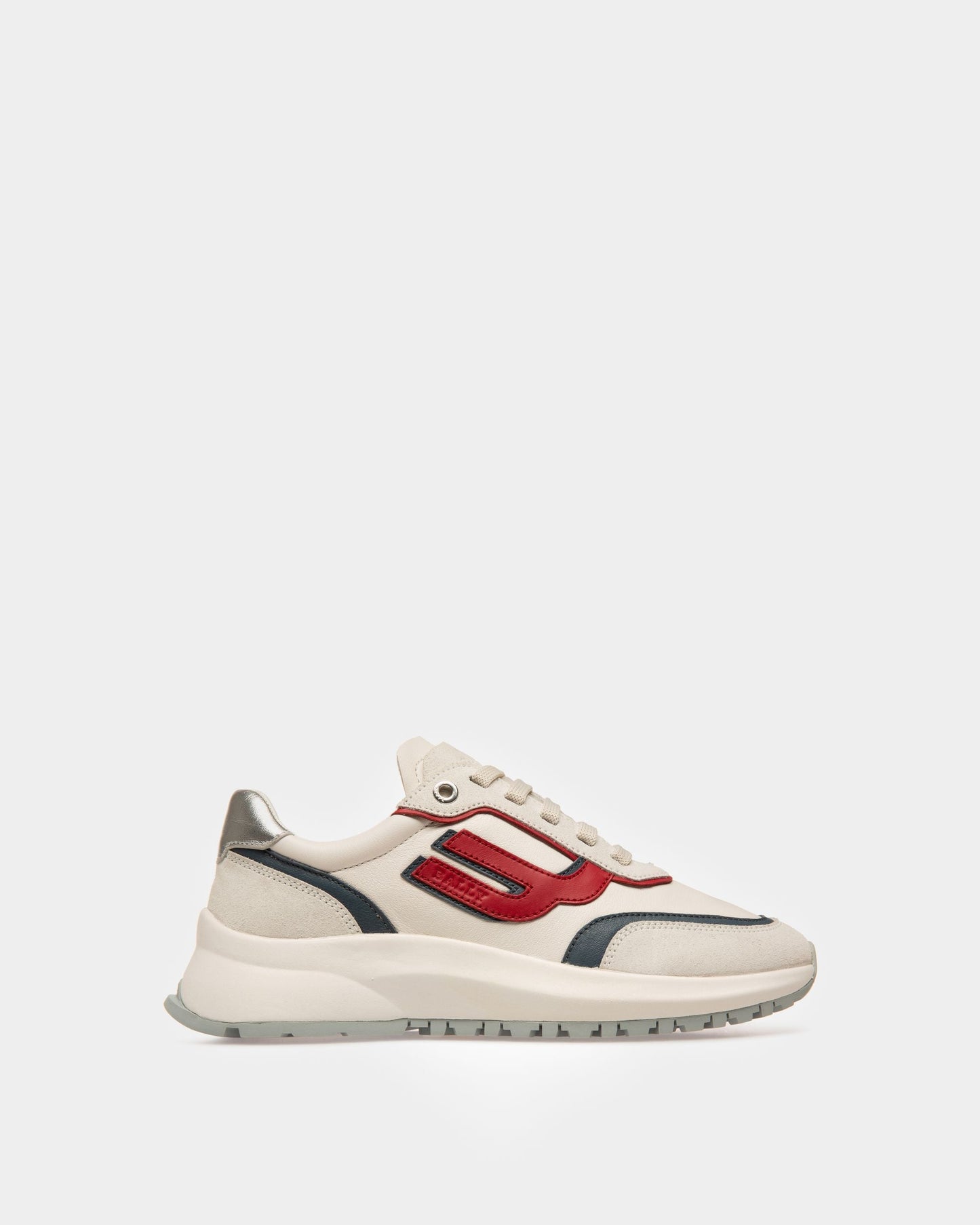 Demmy Leather Sneakers In White