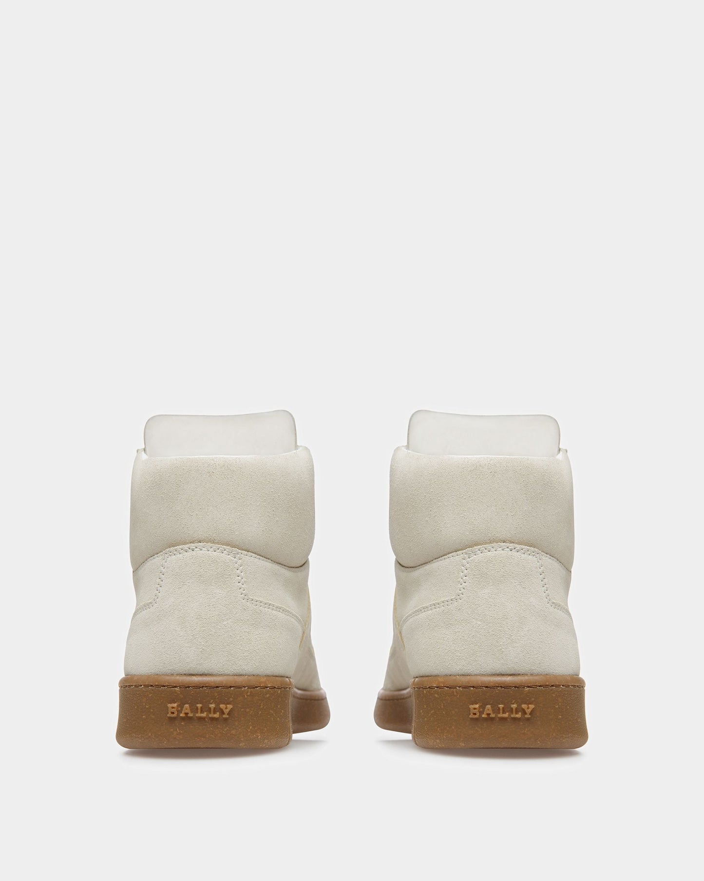 Wiggles Leather Sneakers In Dusty White