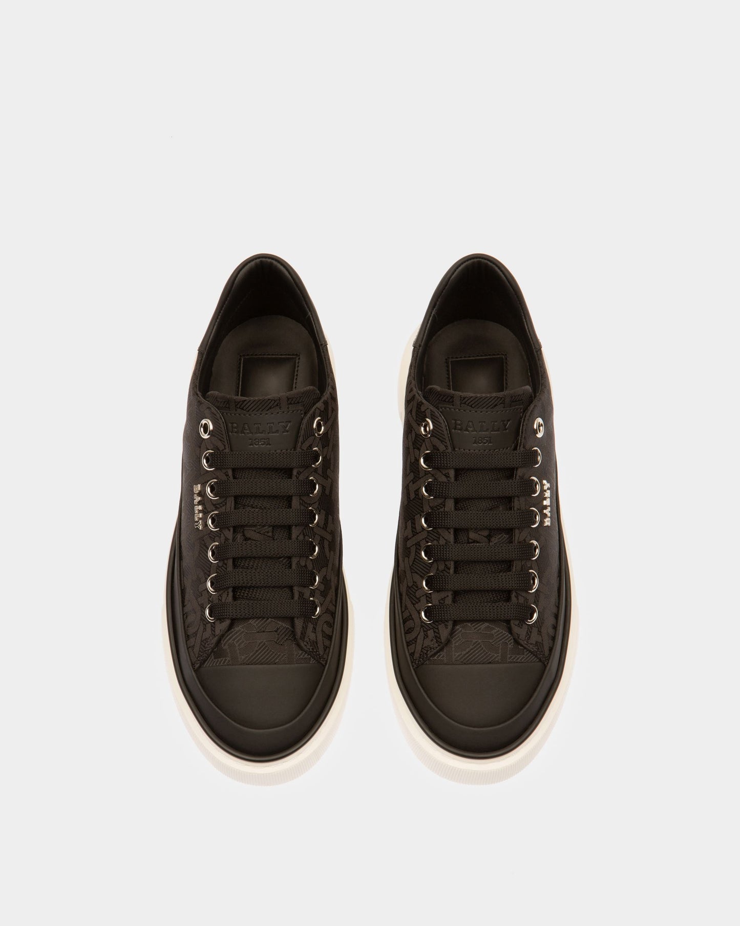 Maily Nylon Sneakers In Black