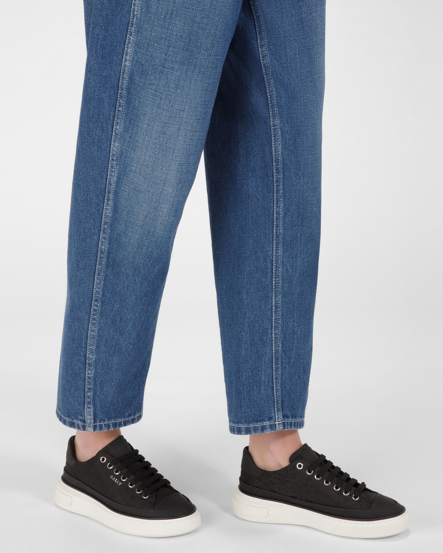 Maily Nylon Sneakers In Black