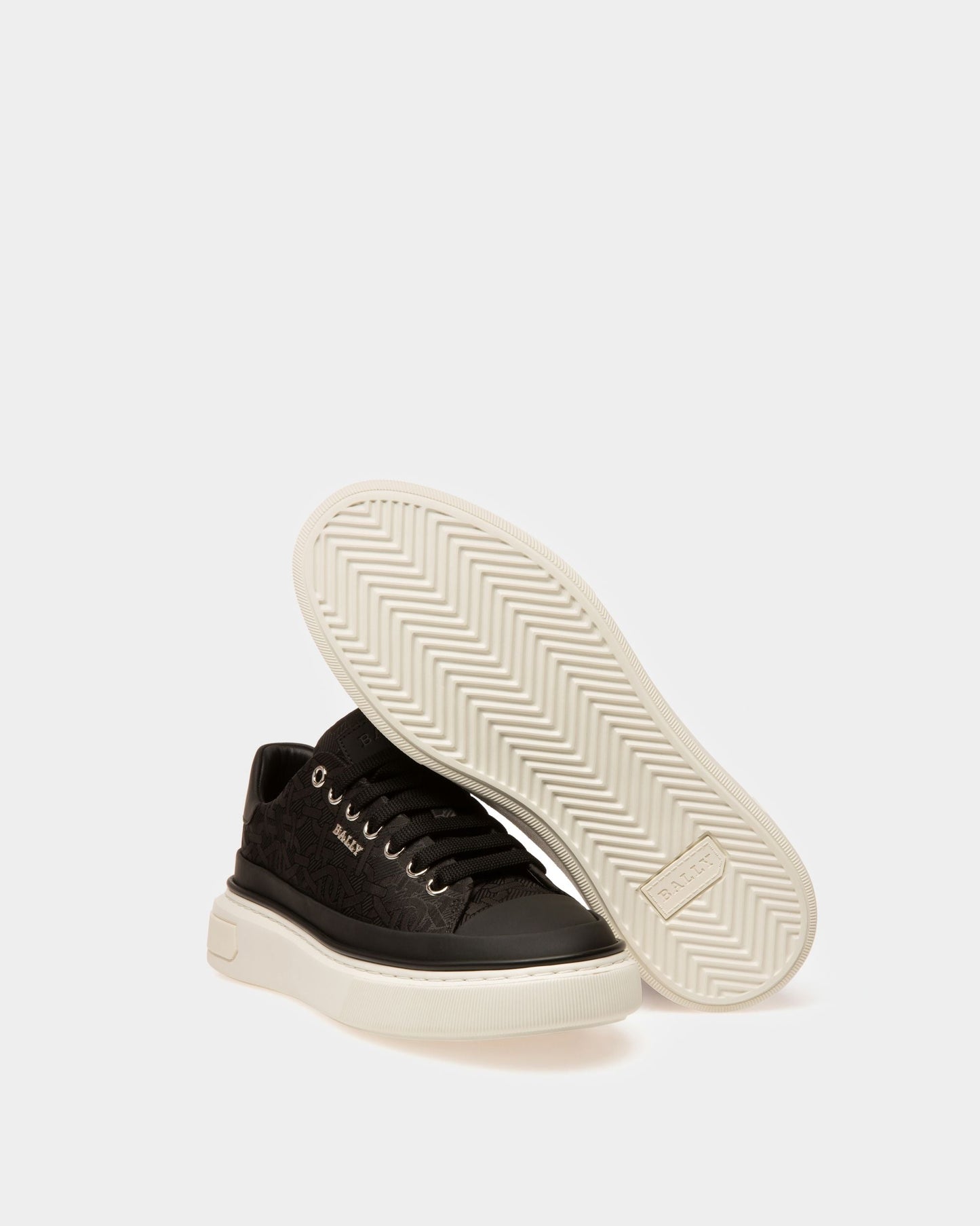Maily Nylon Sneakers In Black