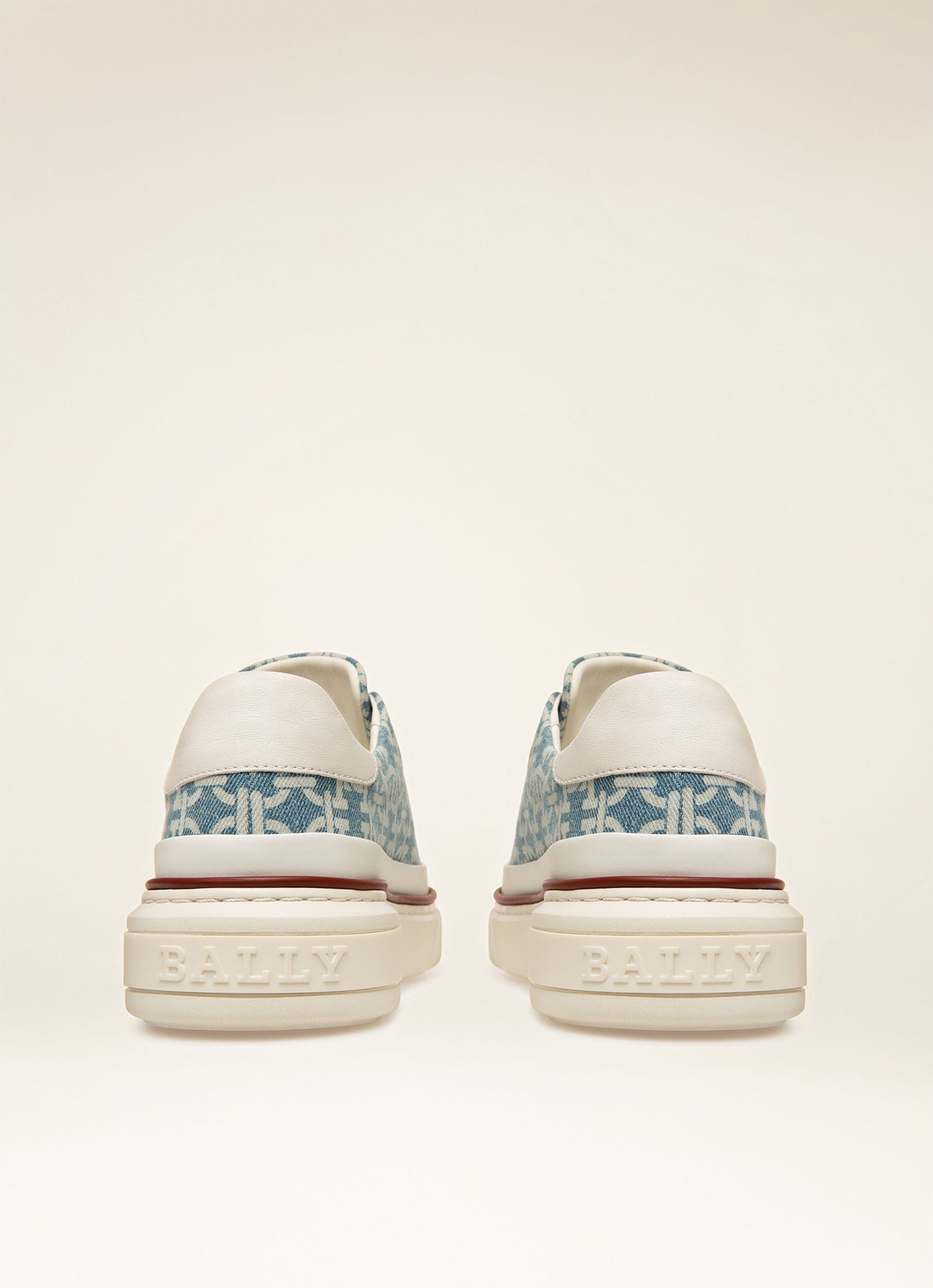 Maily Organic Cotton Denim Sneakers In Blue