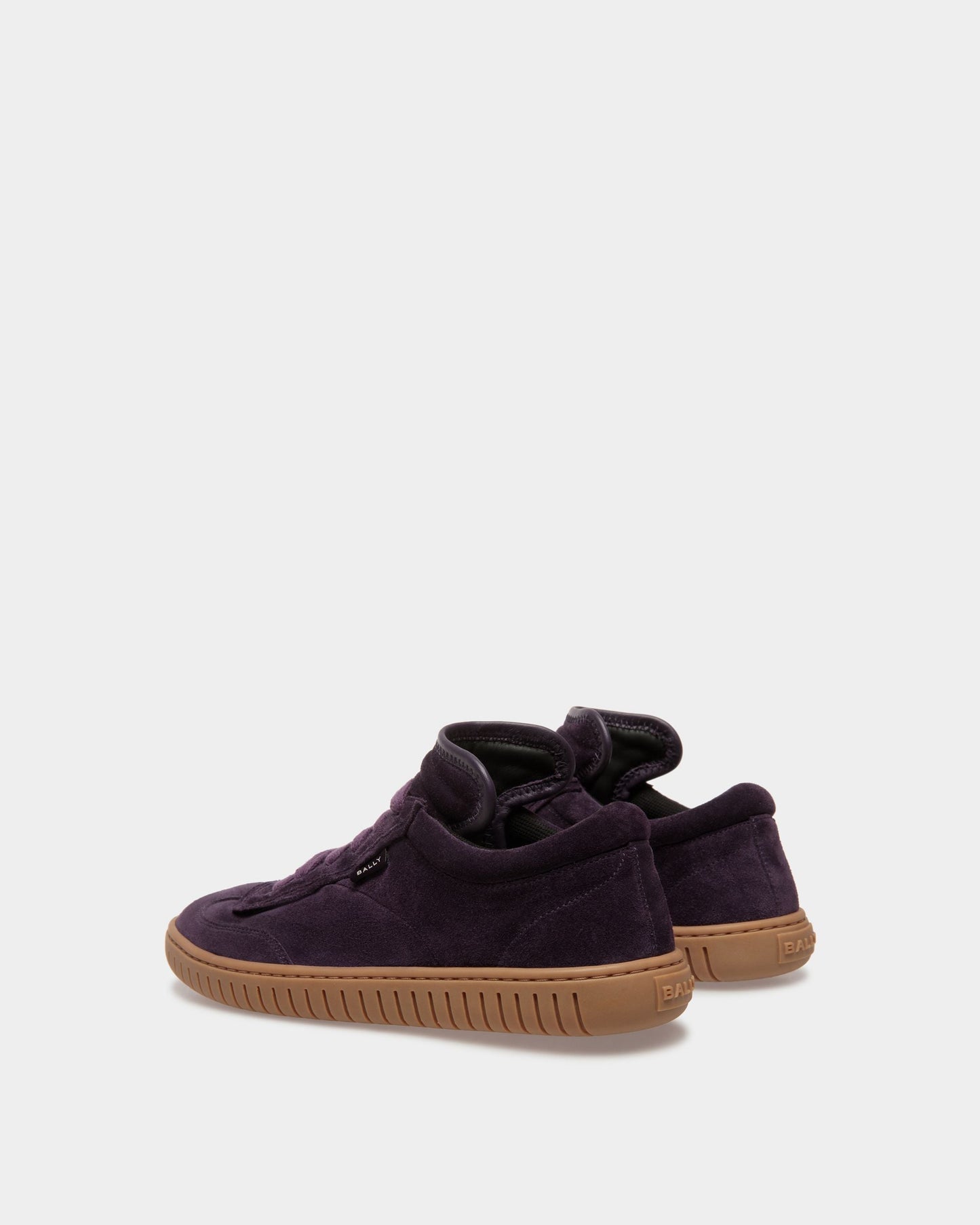 Parrel | Women's Sneakers | Orchid And Amber Leather | Bally | Still Life 3/4 Back