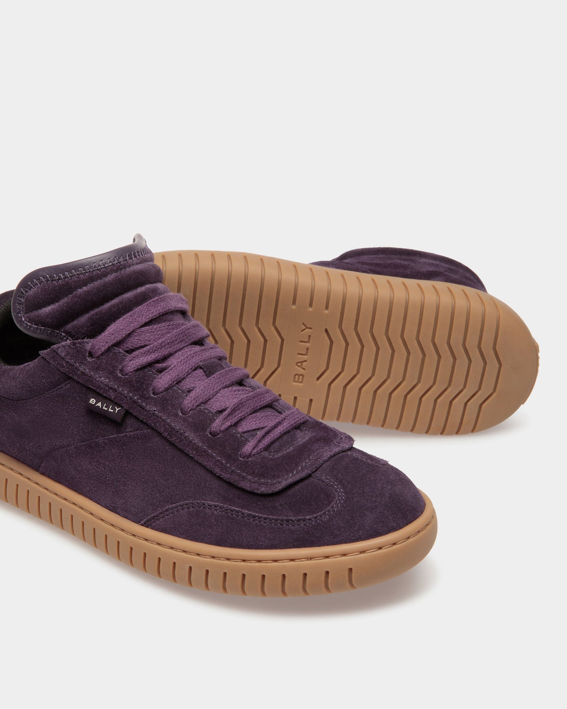 Parrel | Women's Sneakers | Orchid And Amber Leather | Bally | Still Life Below