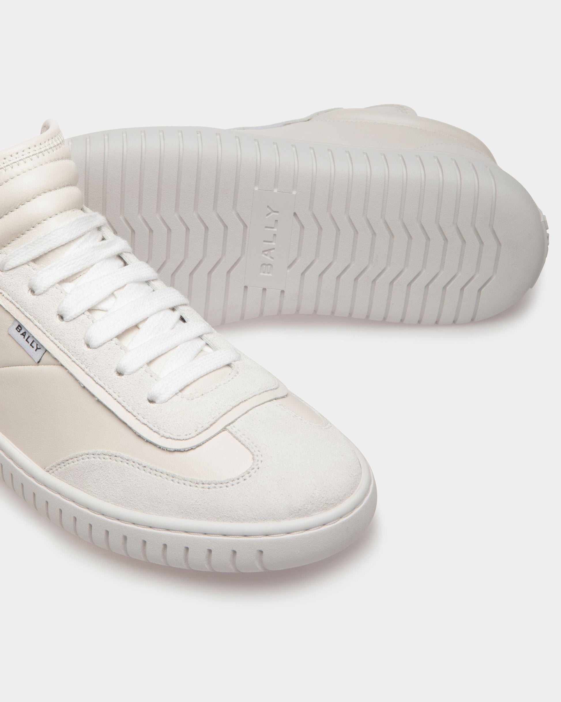 Parrel | Women's Sneakers | White Leather | Bally | Still Life Below