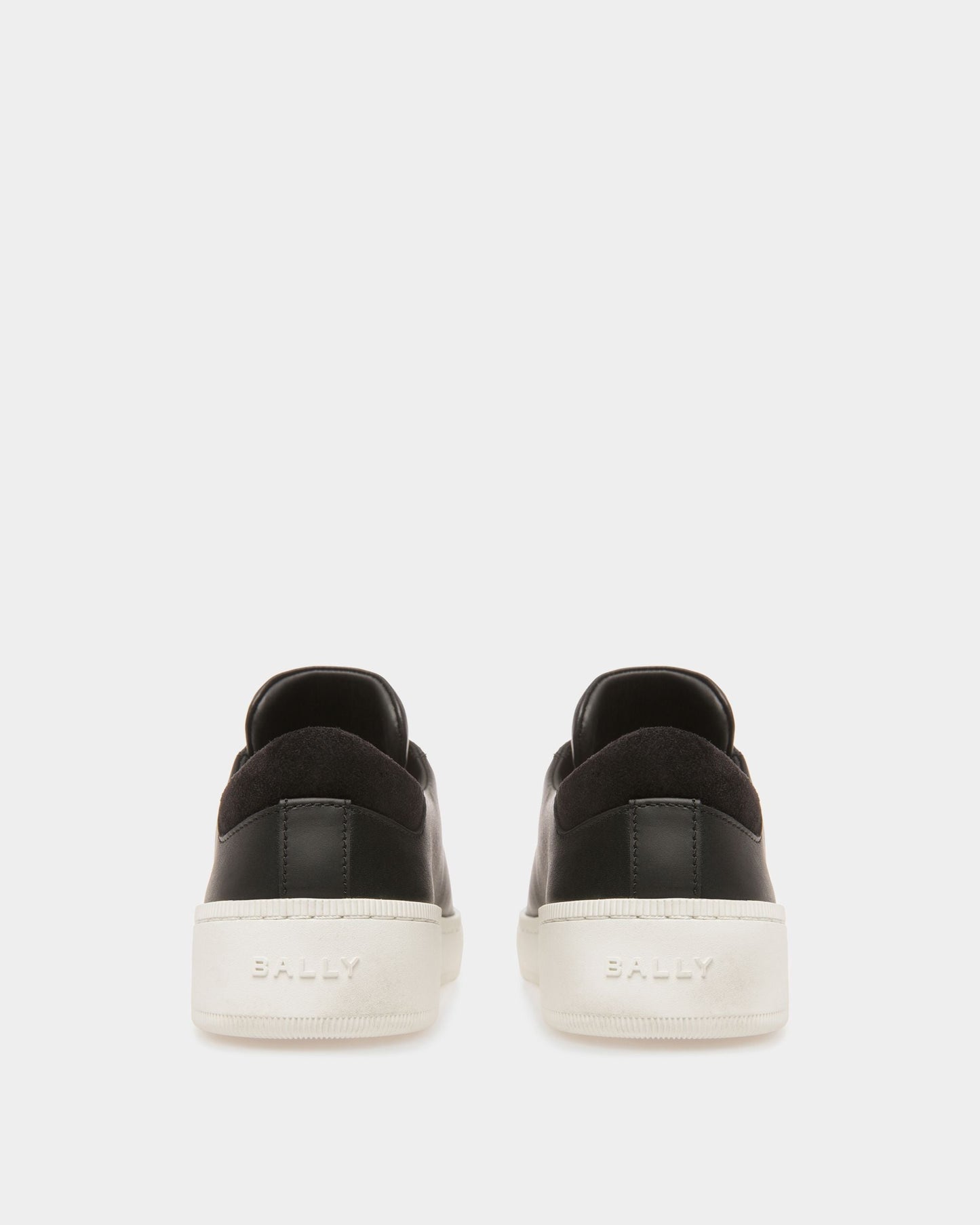 Ryver | Women's Sneakers | Black And White Leather | Bally | Still Life Below