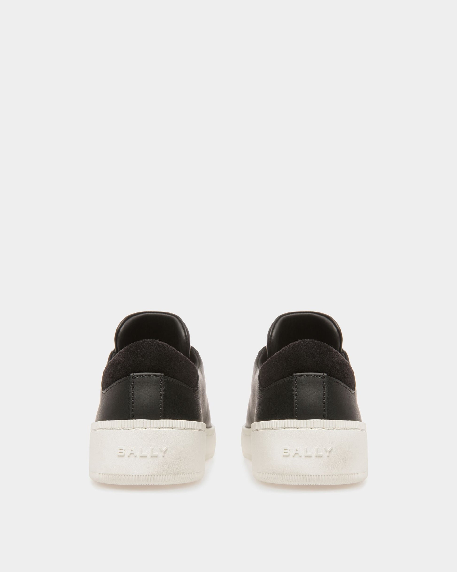 Ryver | Women's Sneakers | Black And White Leather | Bally | Still Life Below
