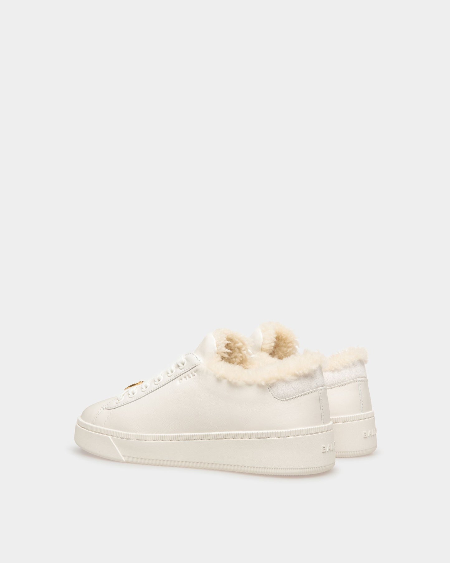 Ryver | Women's Sneakers | White Leather | Bally | Still Life Below