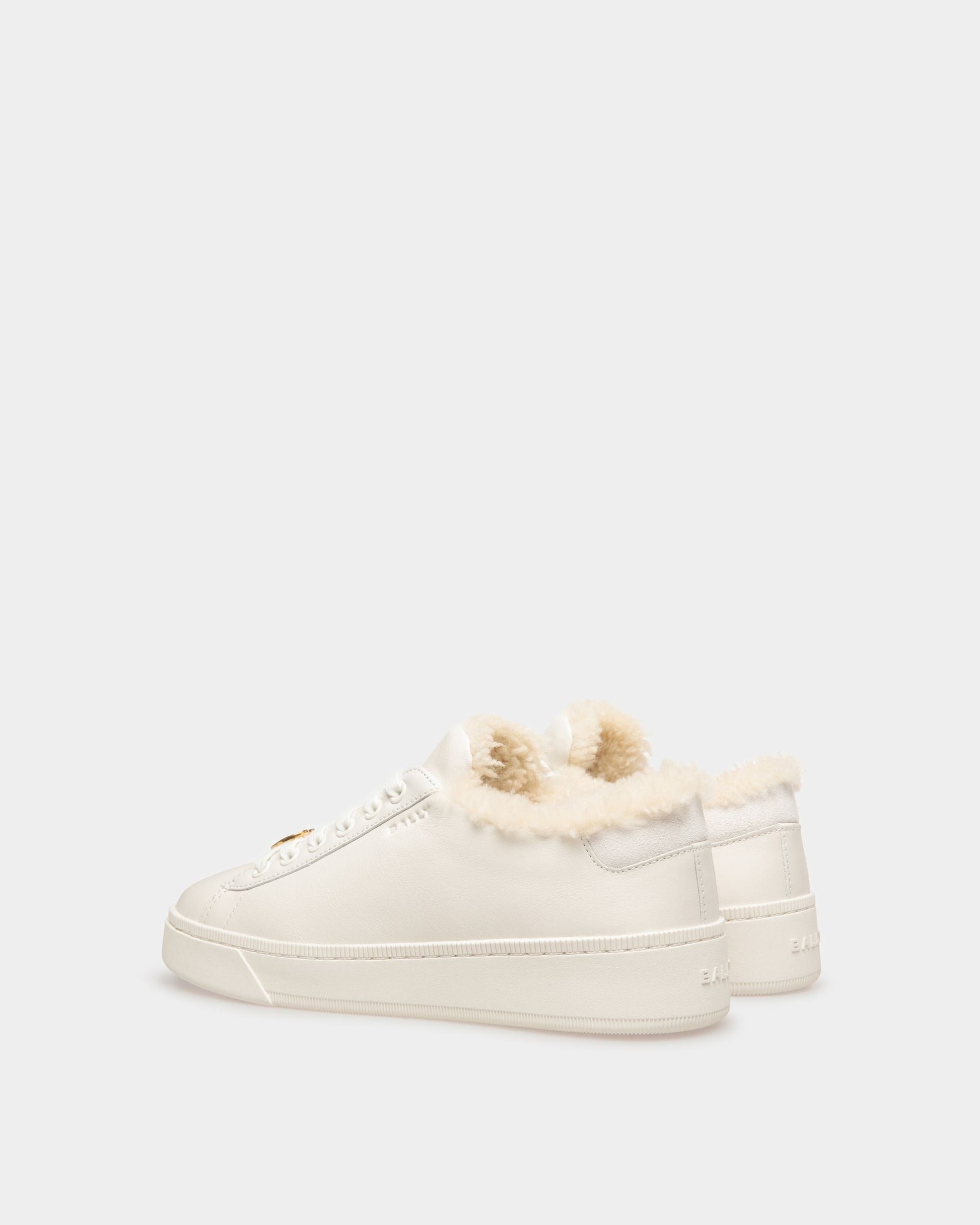 Ryver | Women's Sneakers | White Leather | Bally | Still Life Below