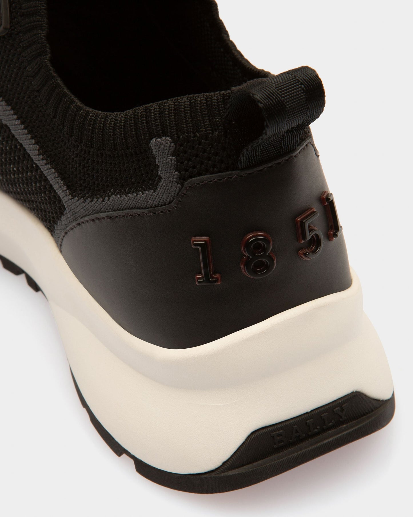 Davyn Polyester Mix Sneakers In Black