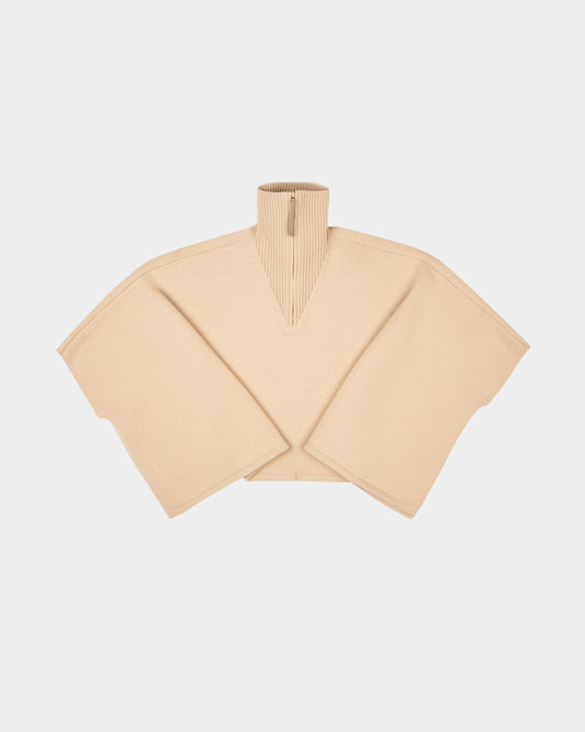 Wool & Cashmere Women'S Cape In Tan