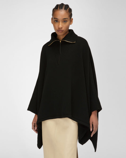 Wool & Cashmere Outerwear In Black