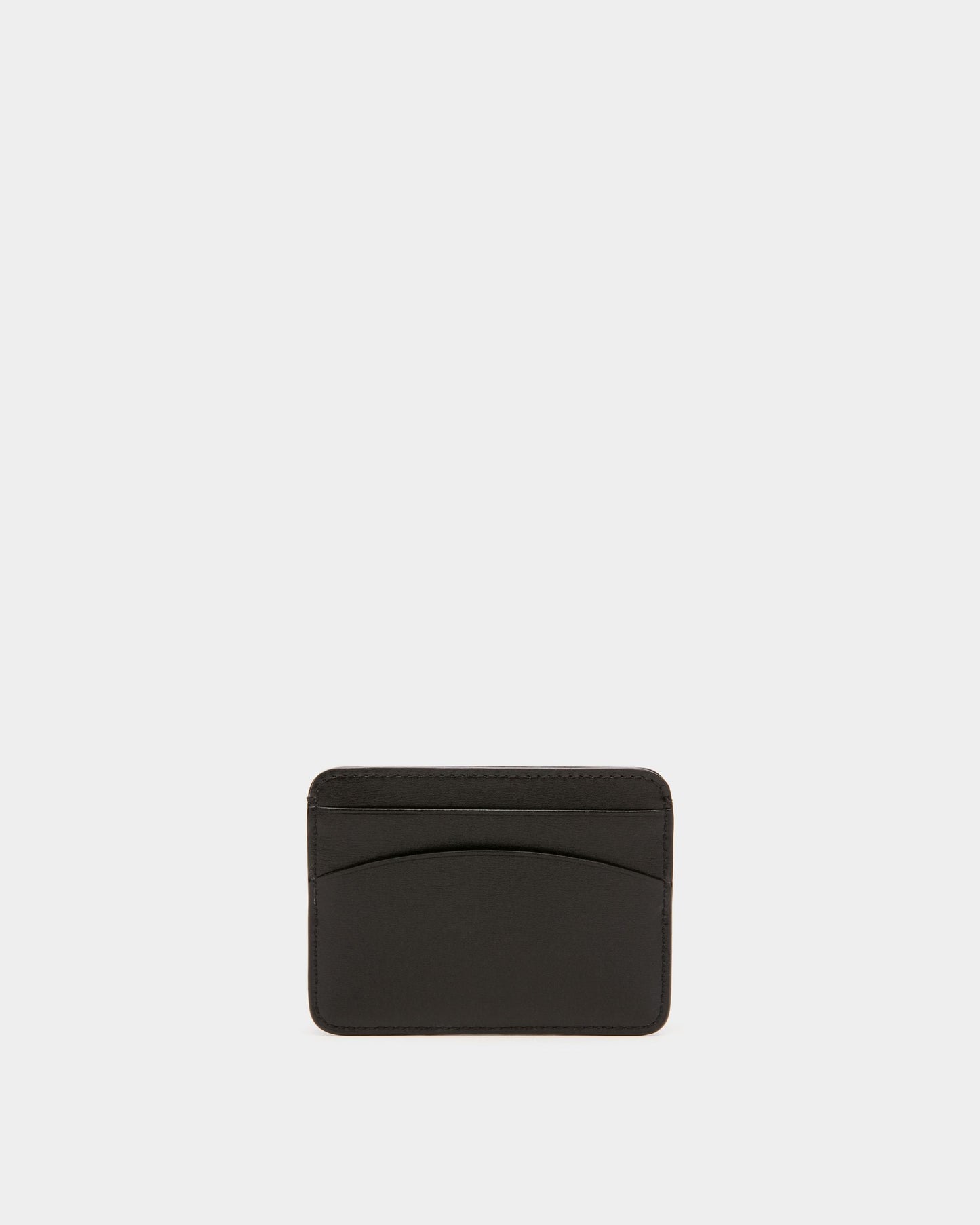 Lexye Leather Card Holder In Black