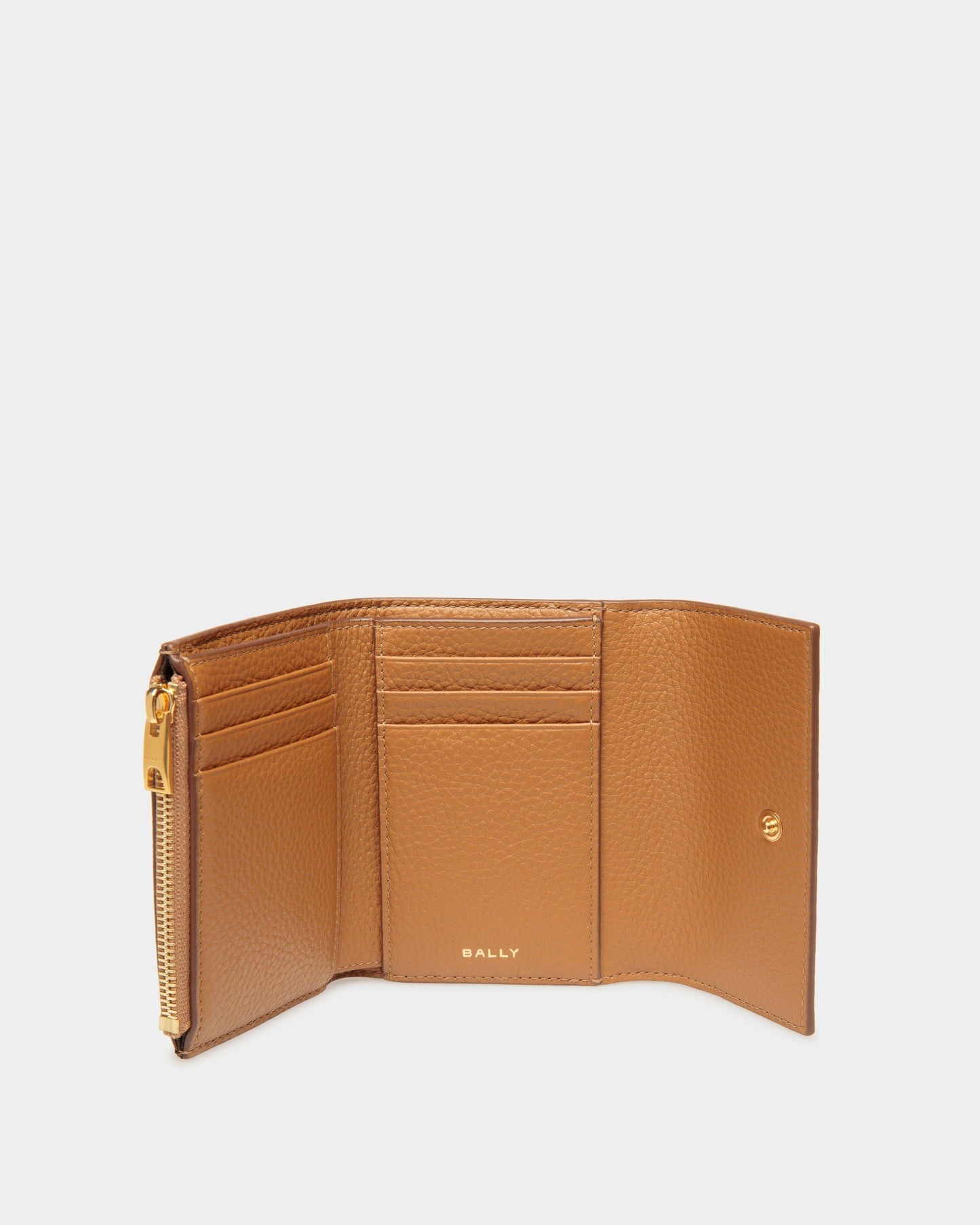 Pennant Card Holder |Women's Card Holder | Desert TPU | Bally | Still Life Open / Inside
