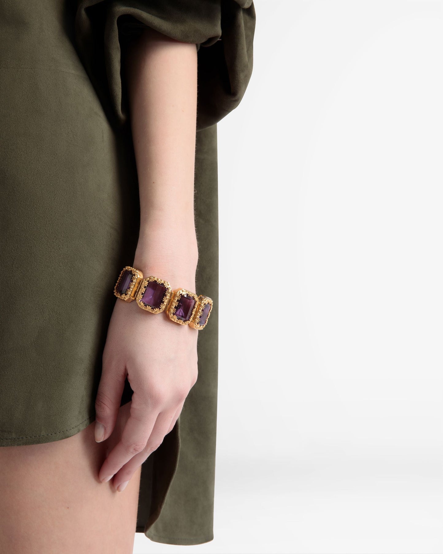 Cocktail Bracelet In Amethyst