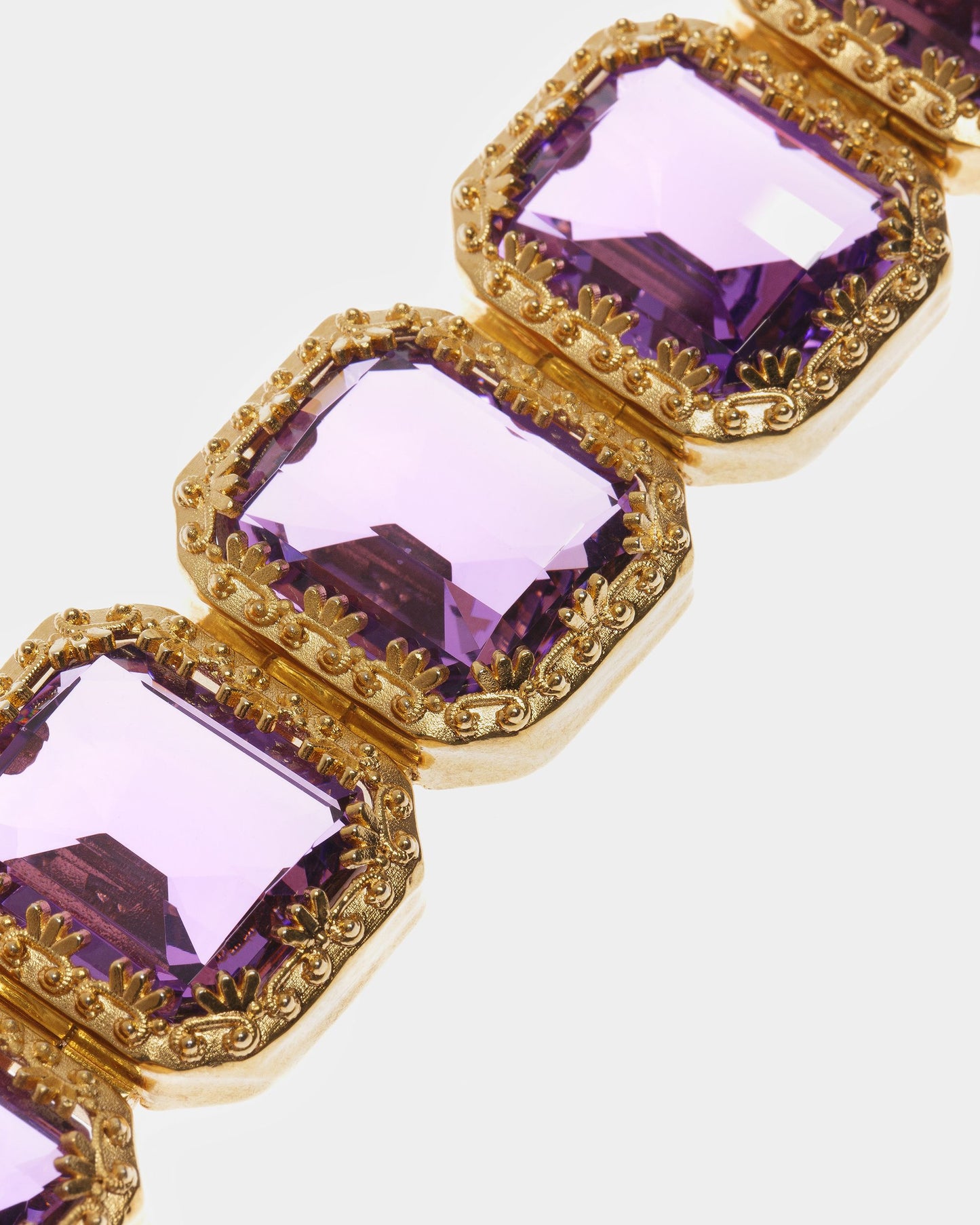 Cocktail Bracelet In Amethyst