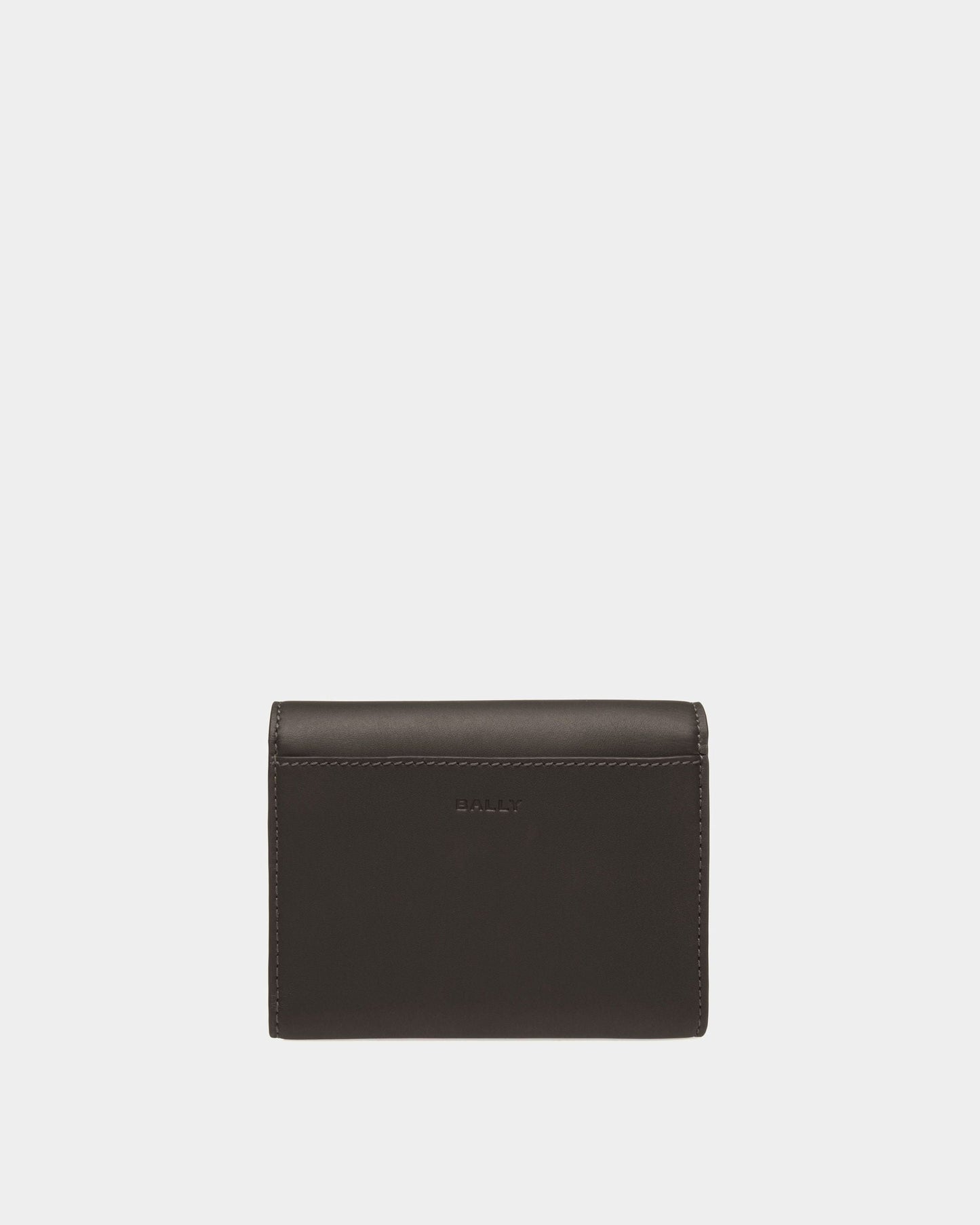 Baroque Compact | Women's Wallets And Coin Purses | Black Leather | Bally | Still Life Back