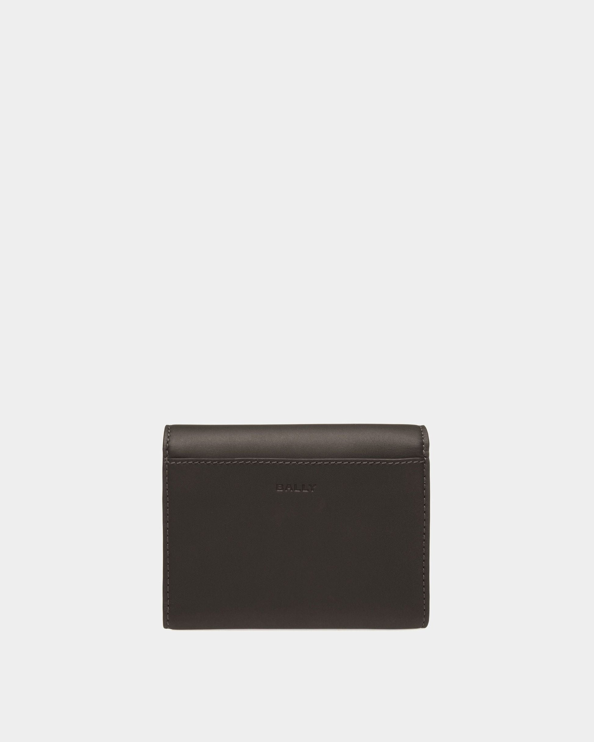 Baroque Compact | Women's Wallets And Coin Purses | Black Leather | Bally | Still Life Back