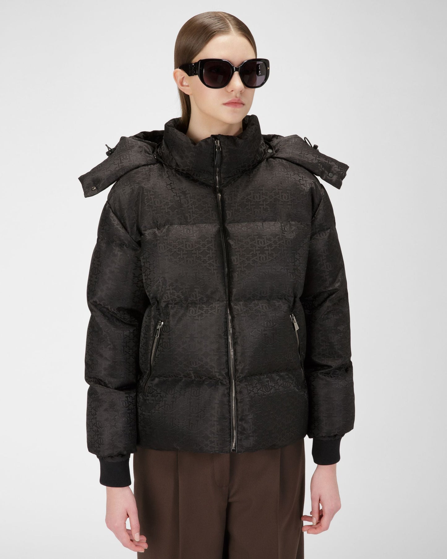 Nylon Outerwear In Black