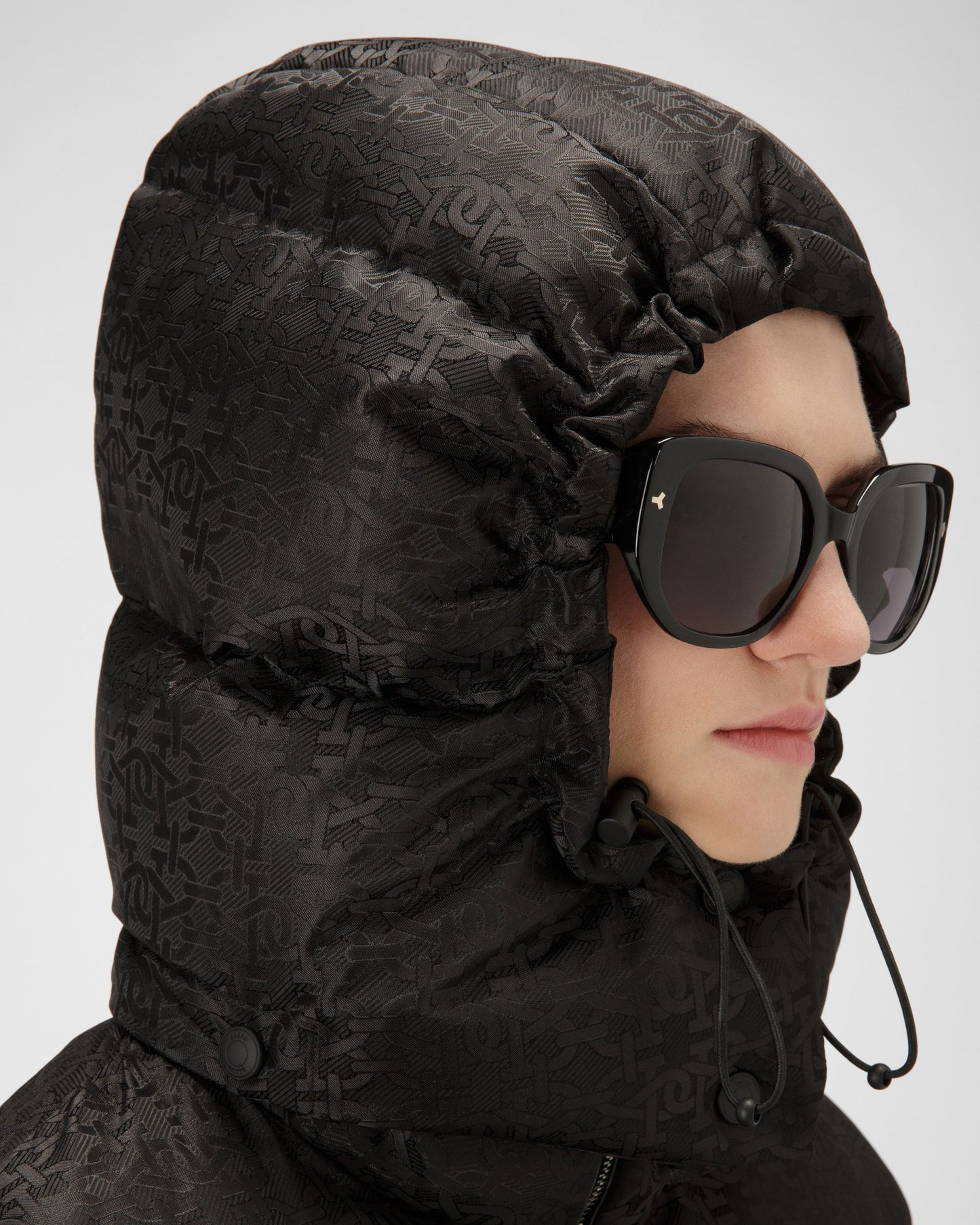 Nylon Outerwear In Black