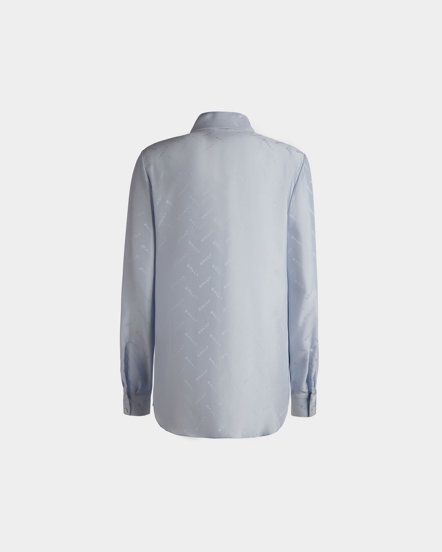 Women's Light Blue Shirt | Bally | Still Life Back