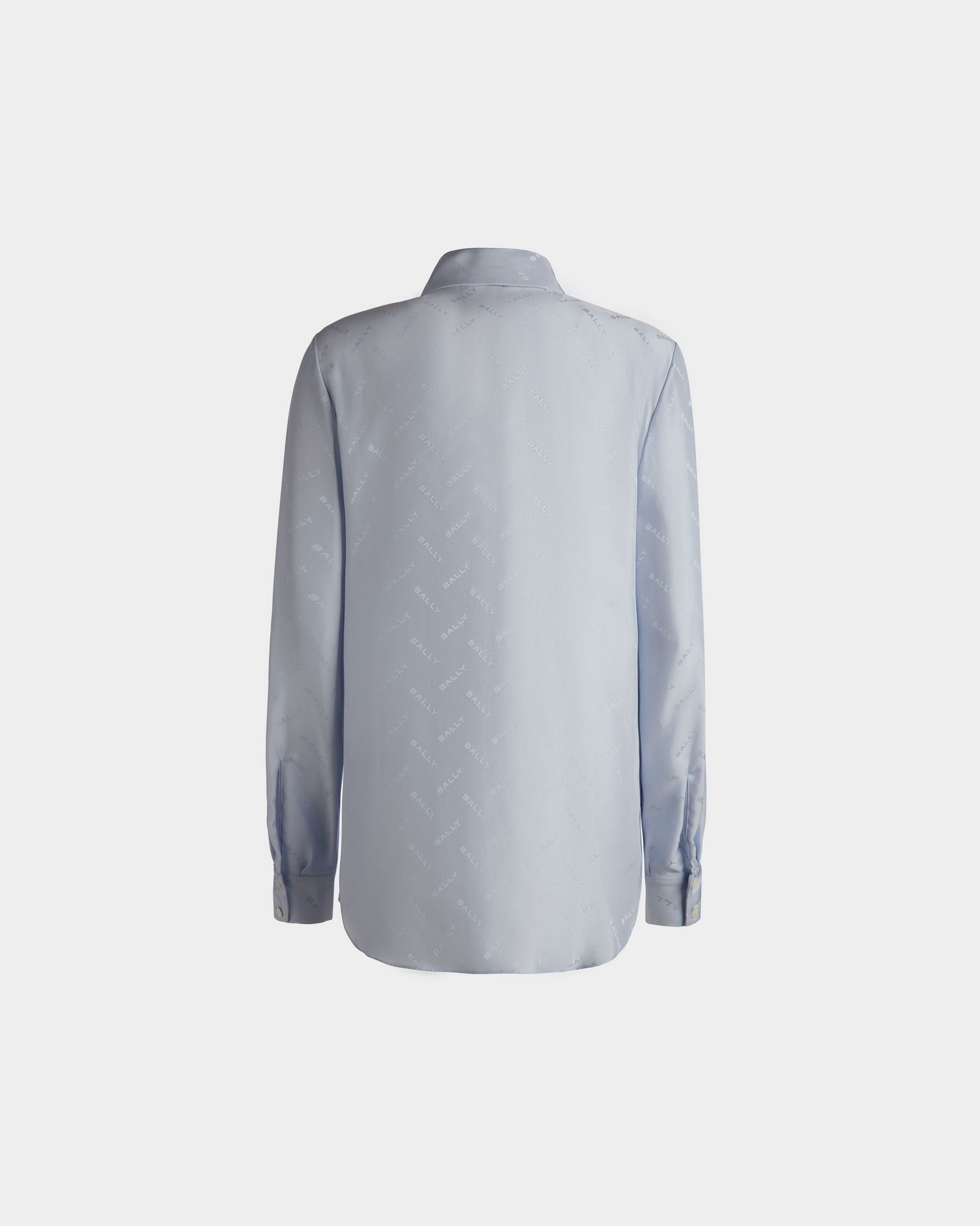 Women's Light Blue Shirt | Bally | Still Life Back