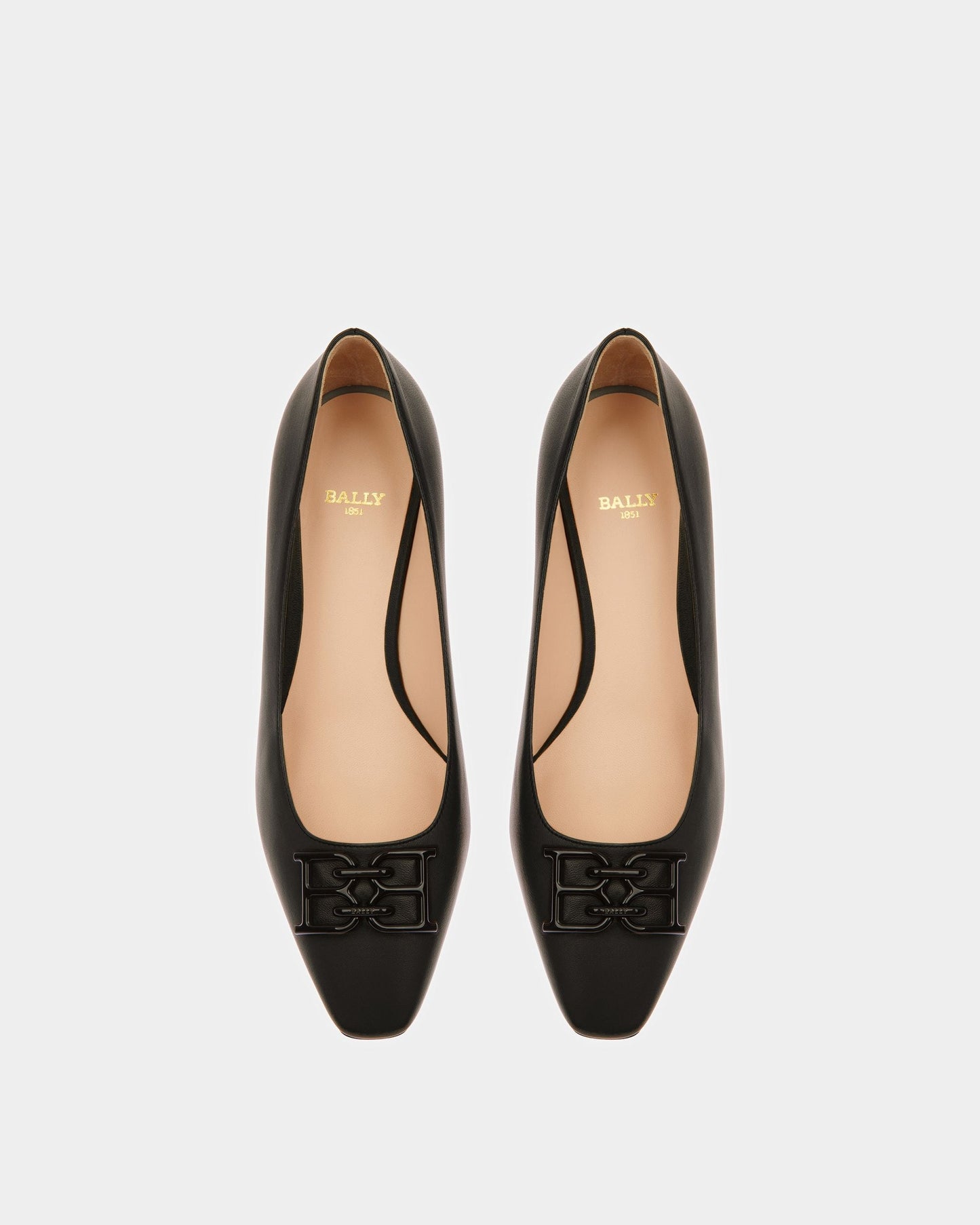Evanca Leather Pumps In Black