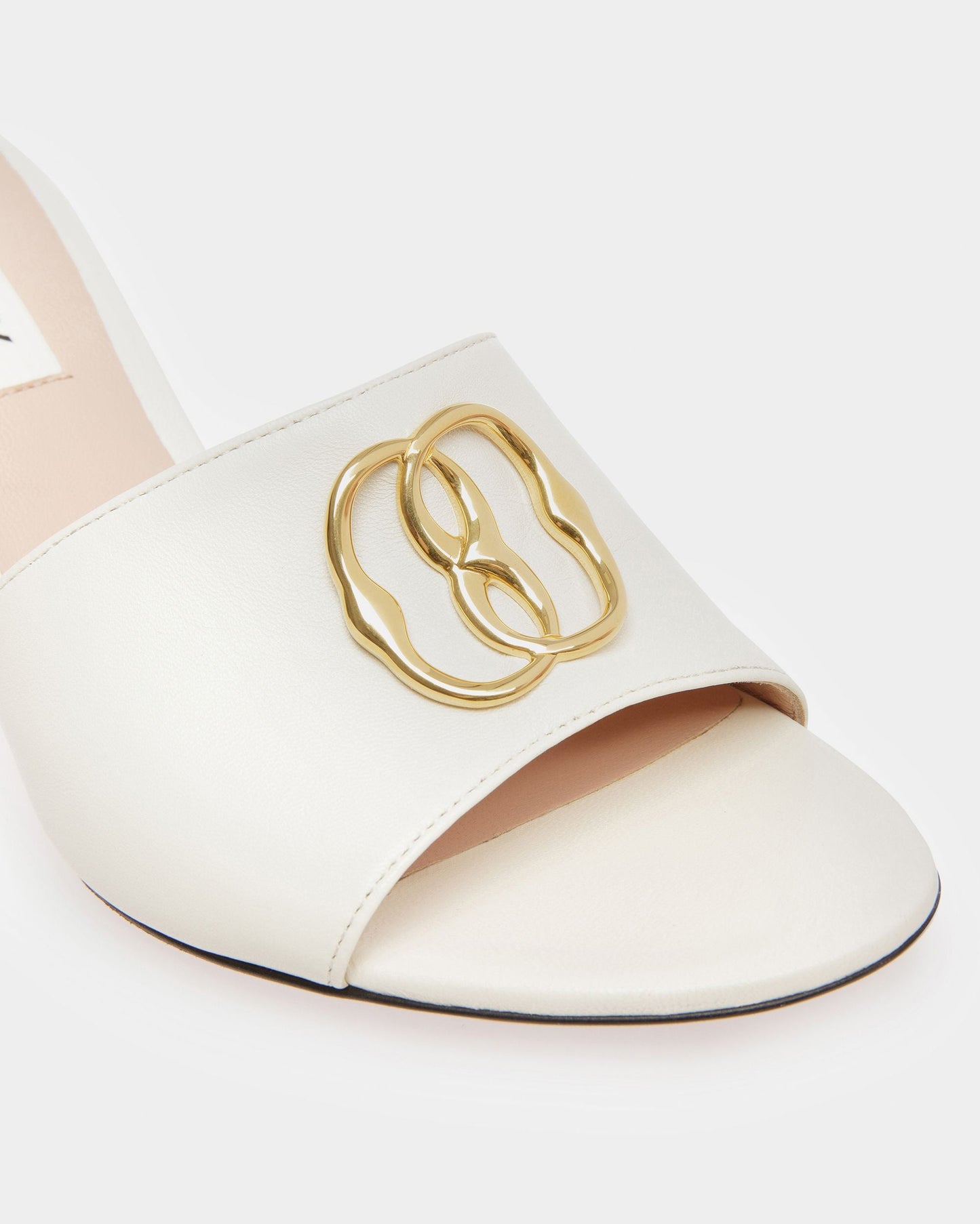 Geha | Women's Sandals | Bone Leather | Bally | Still Life Detail